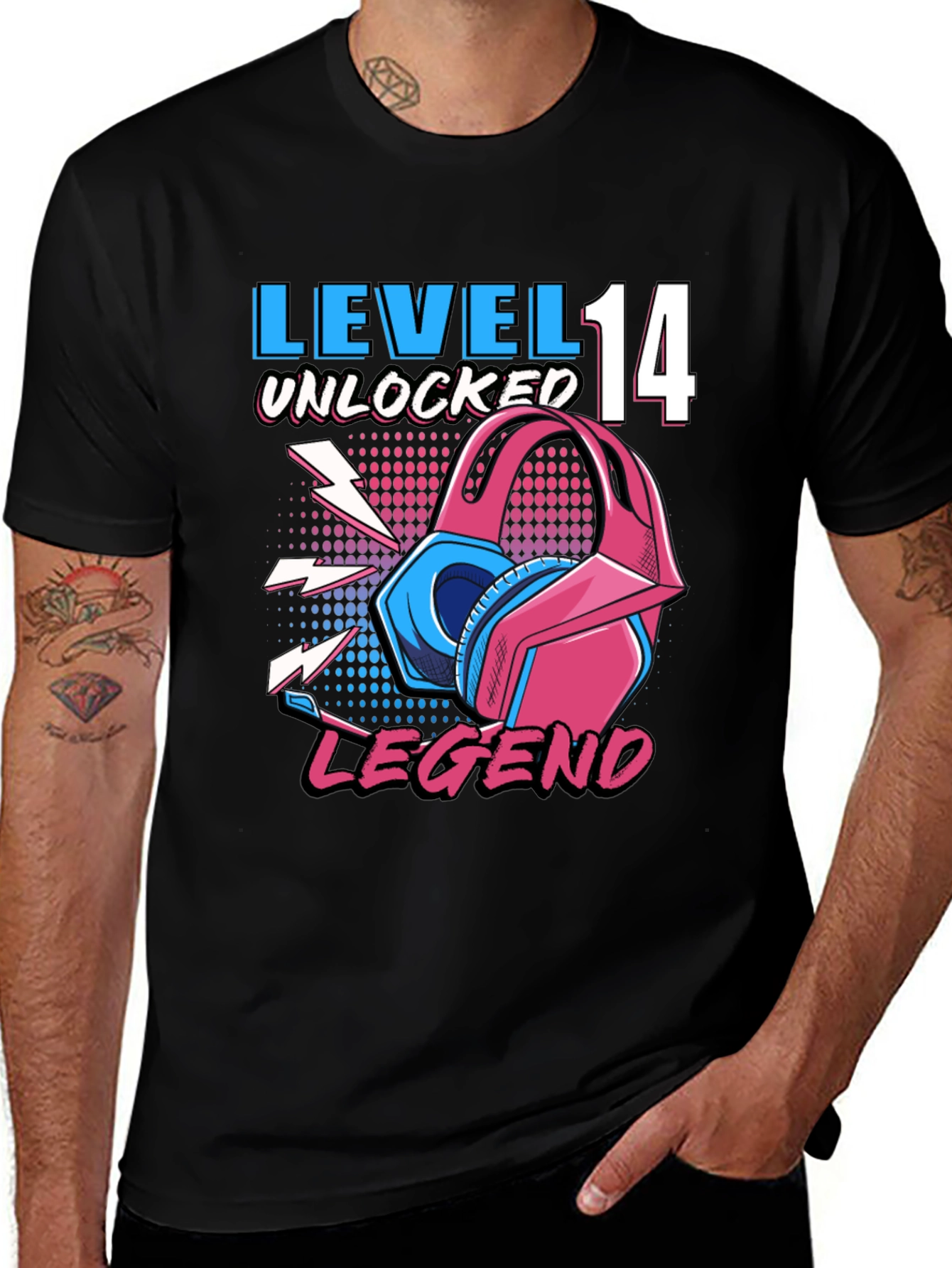 Level 14 Unlocked Gaming Legend T-Shirt