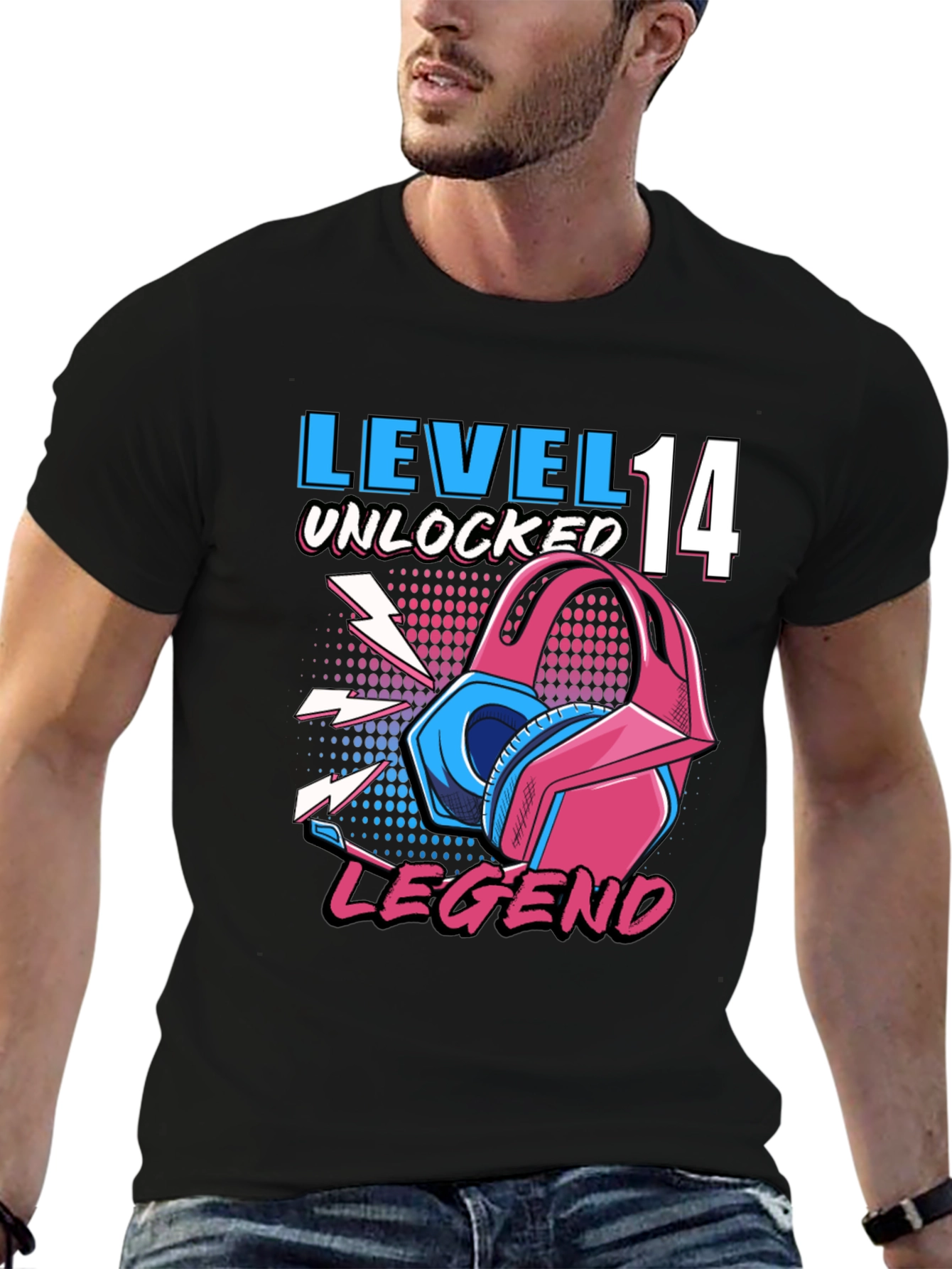 Level 14 Unlocked Gaming Legend T-Shirt