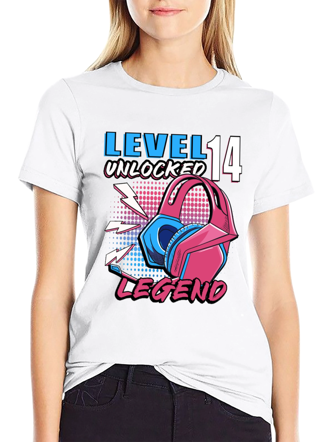 Level 14 Unlocked Gaming Legend T-Shirt