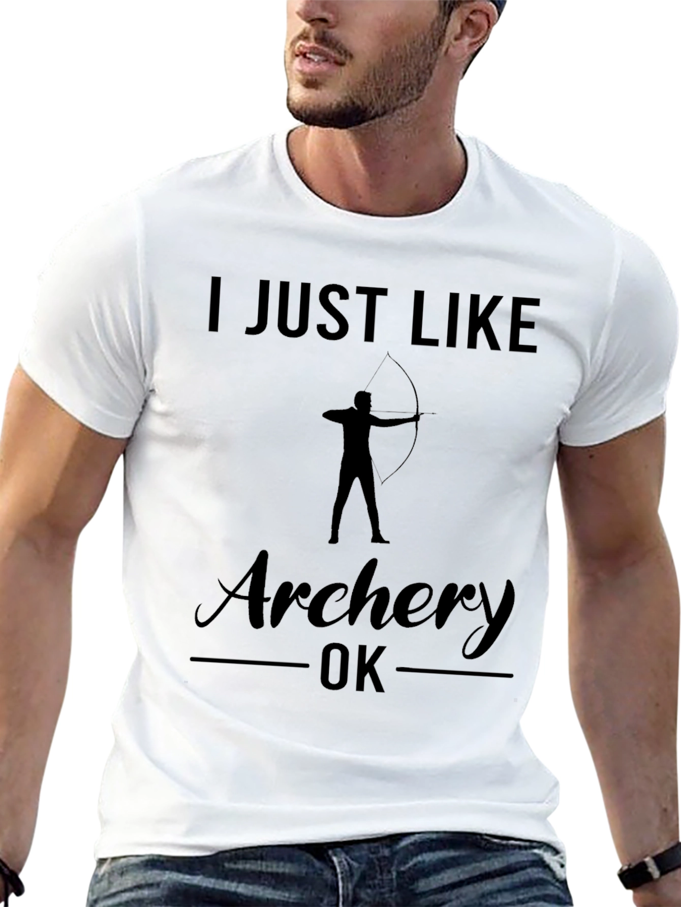Archery T-Shirt: I Just Like Archery OK