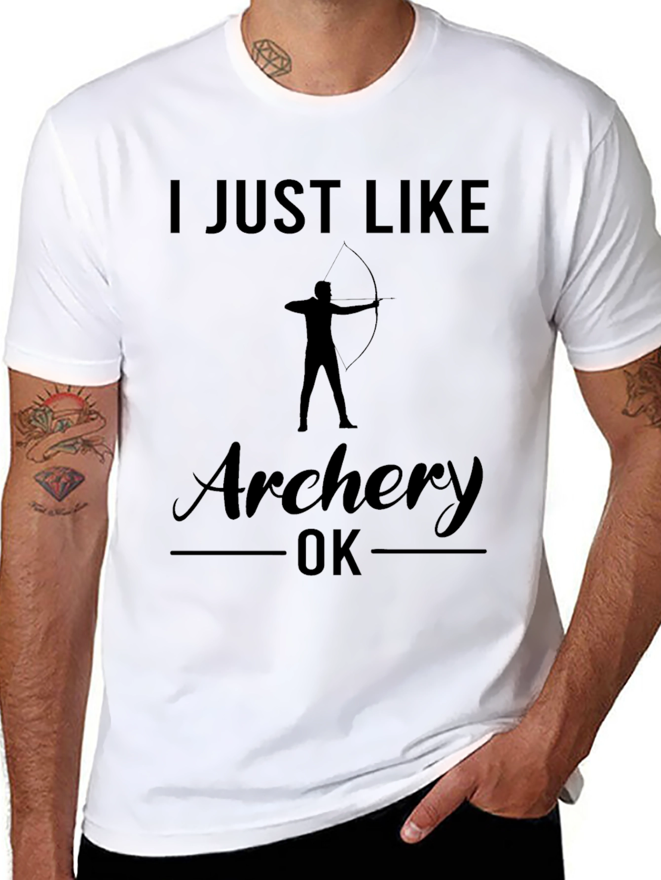 Archery T-Shirt: I Just Like Archery OK