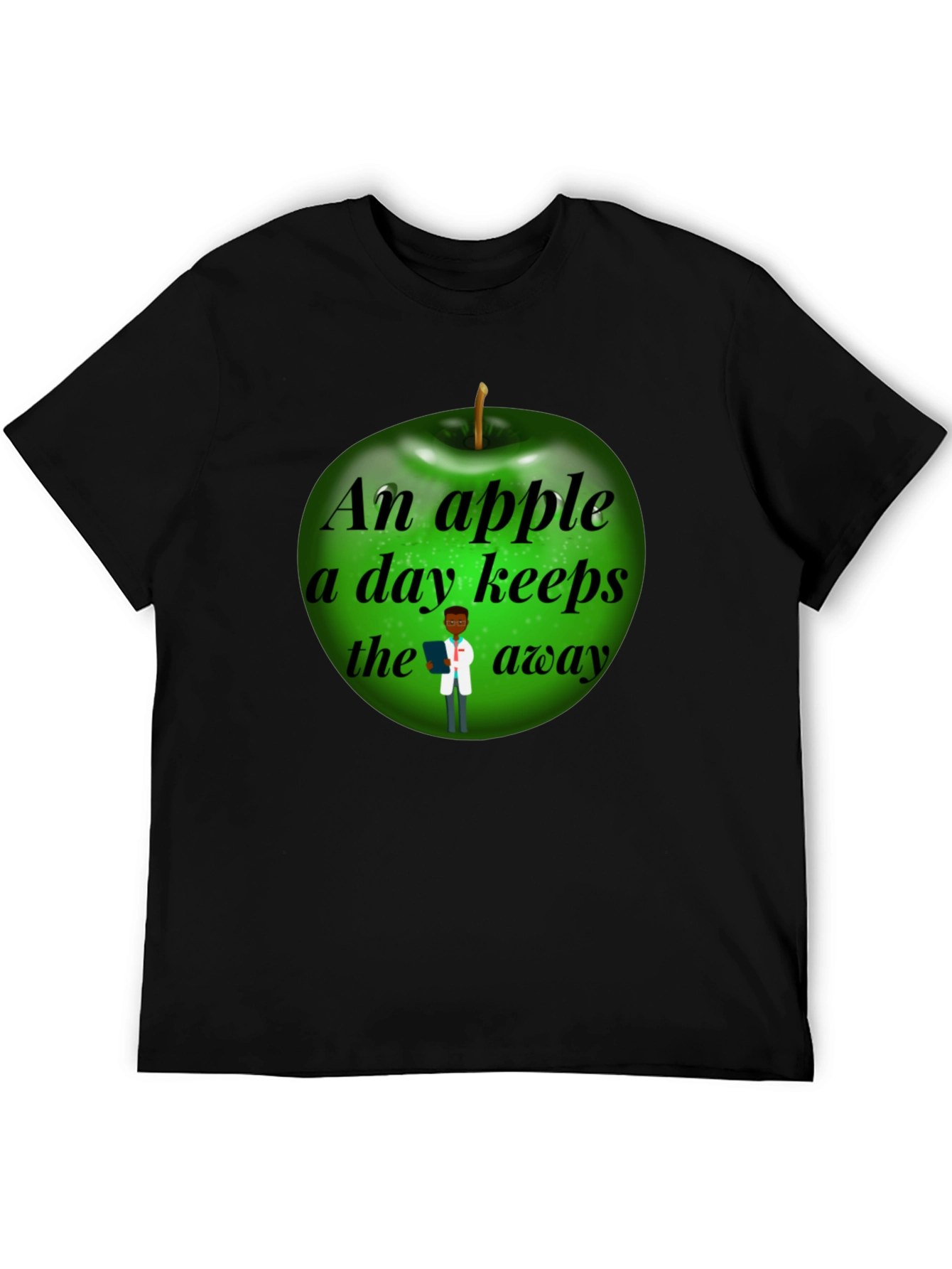 Funny Apple a Day Doctor T-Shirt
