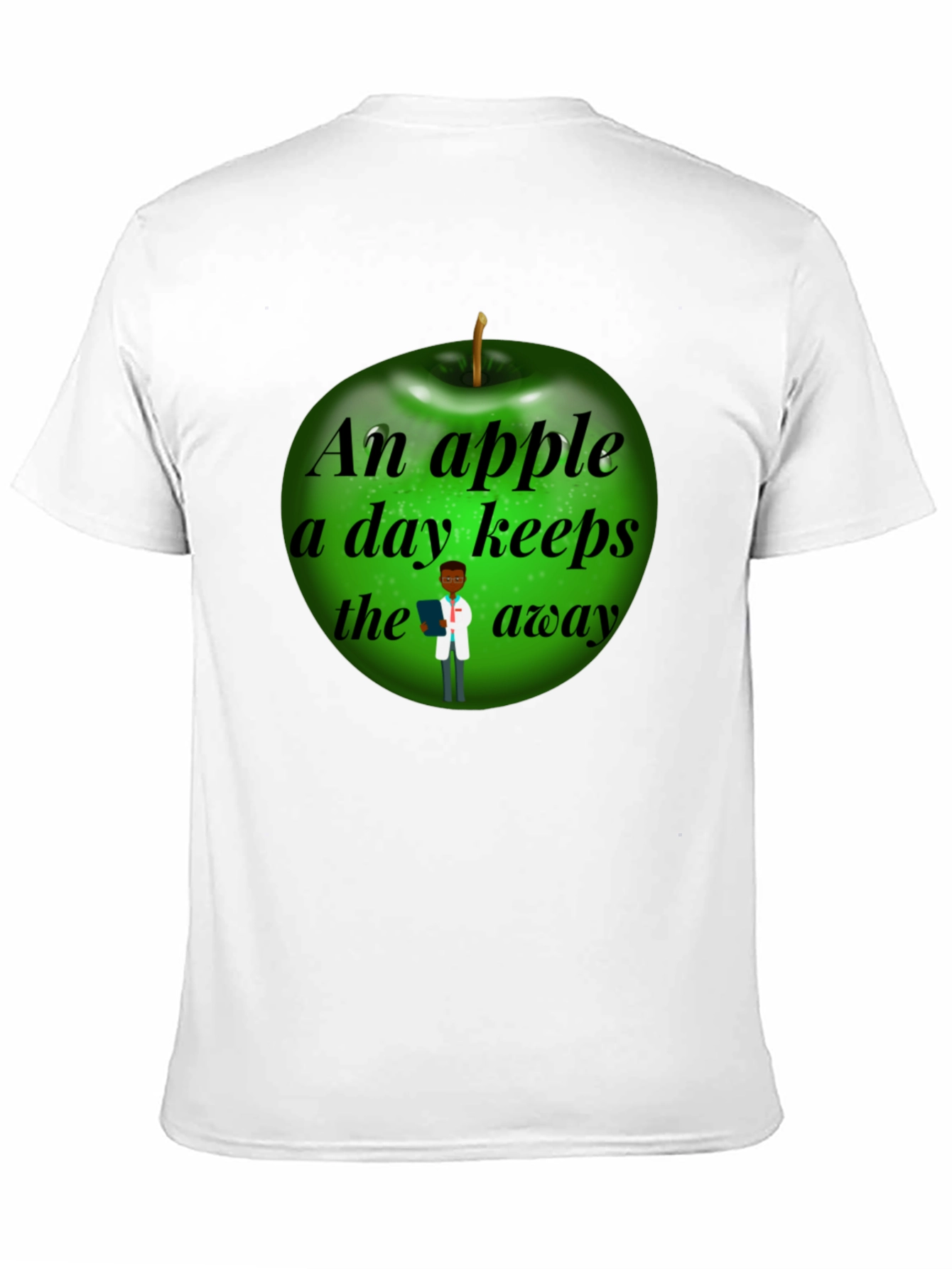 Funny Apple a Day Doctor T-Shirt