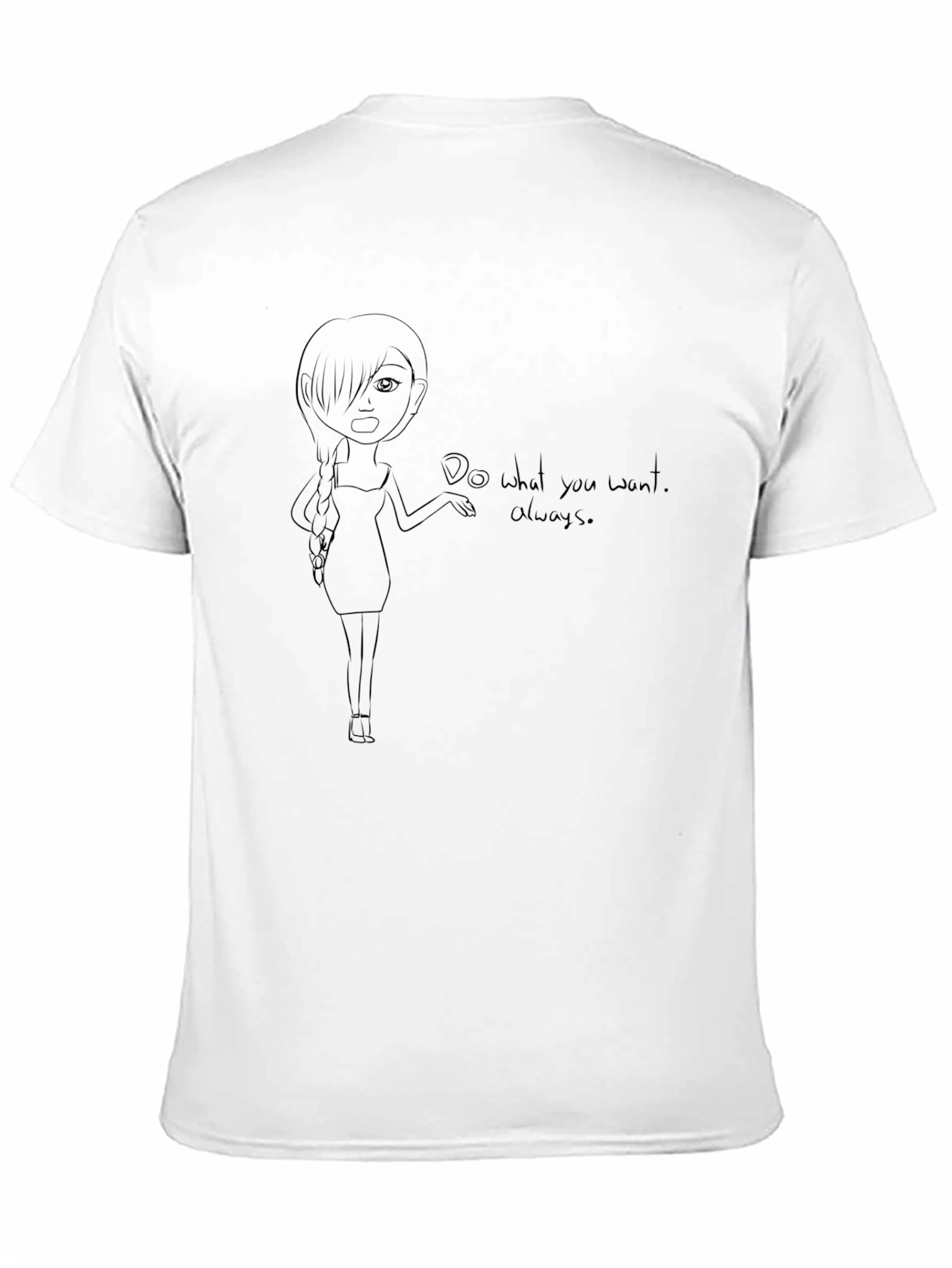 Graphic Tee: Do What You Want - Relaxed Fit
