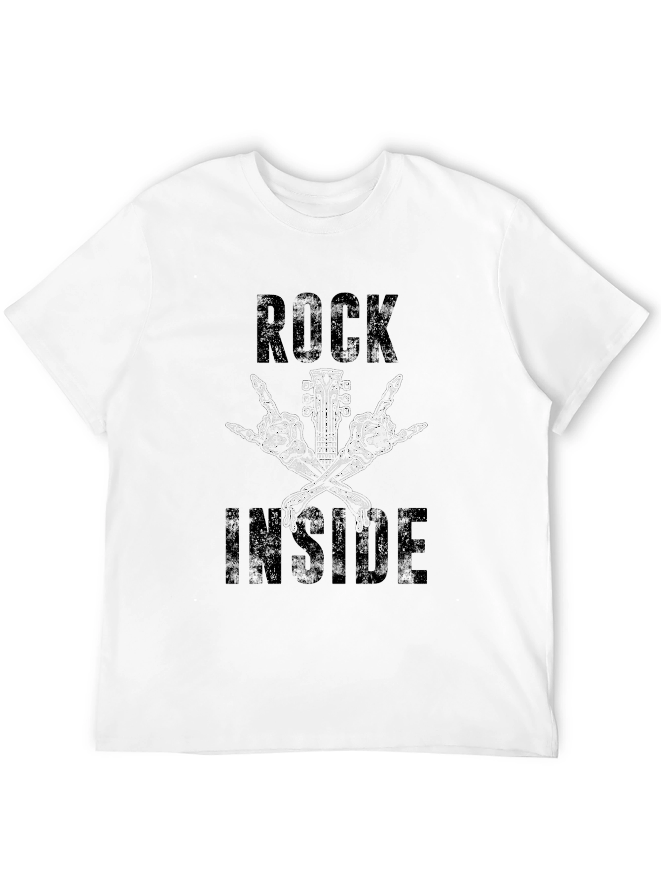 Rock Inside Graphic Tee - Black