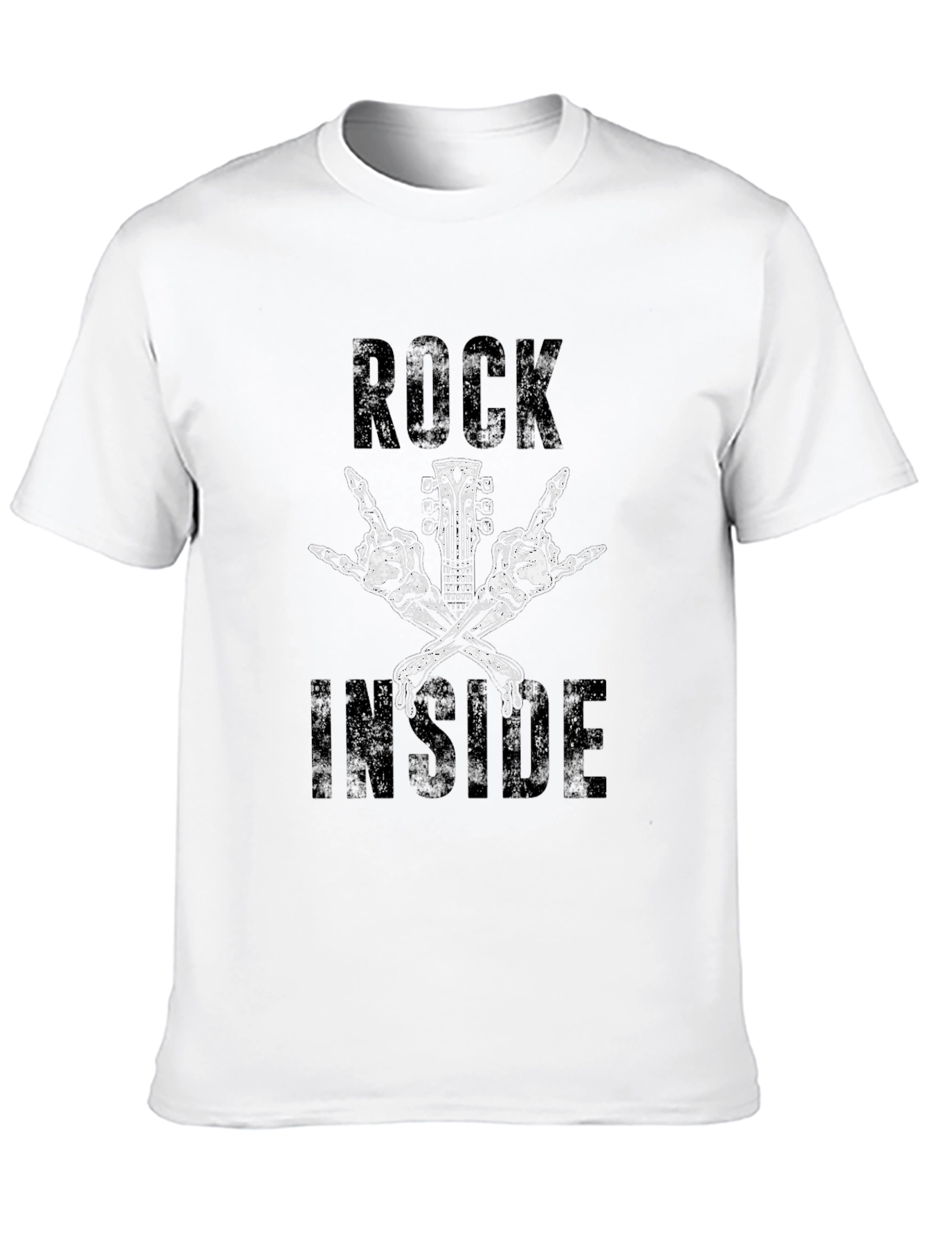 Rock Inside Graphic Tee - Black