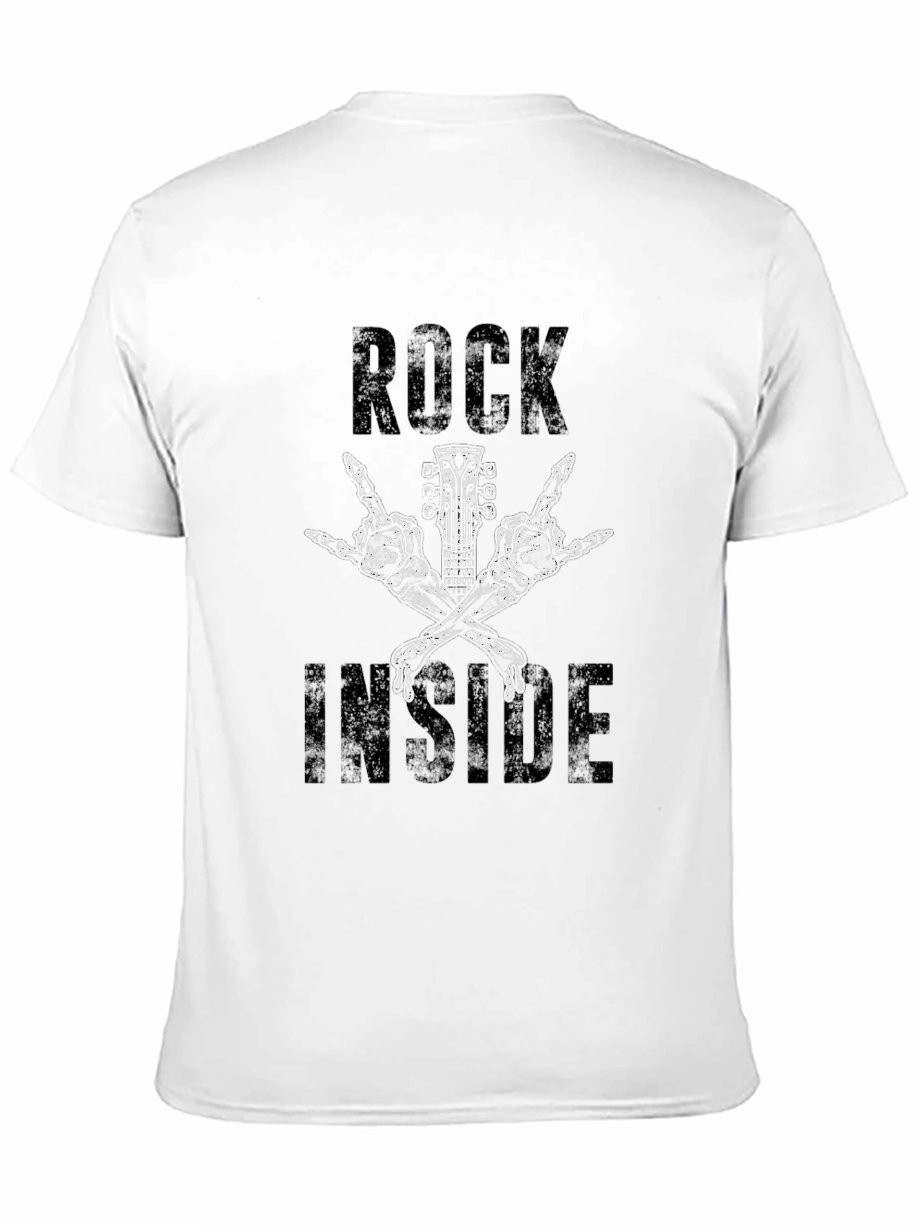Rock Inside Graphic Tee - Black
