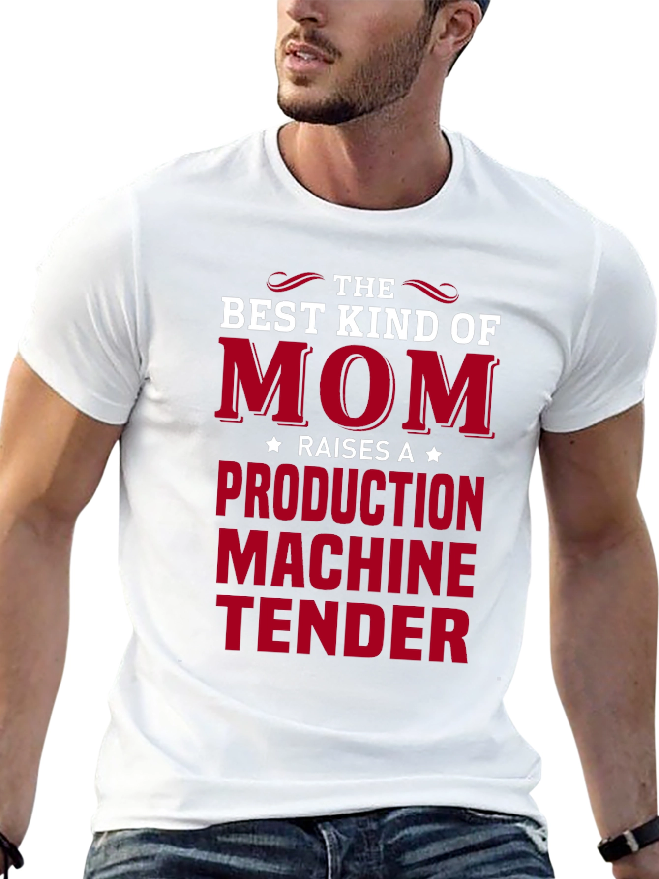 Mom Production Machine Tender T-Shirt