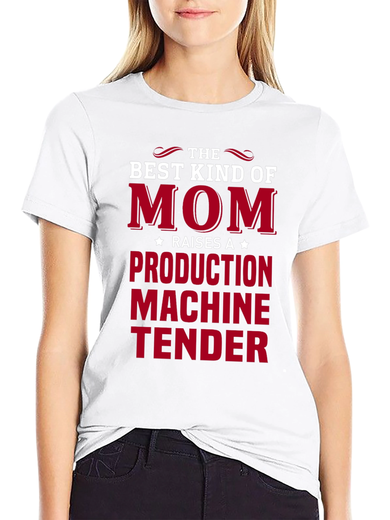 Mom Production Machine Tender T-Shirt