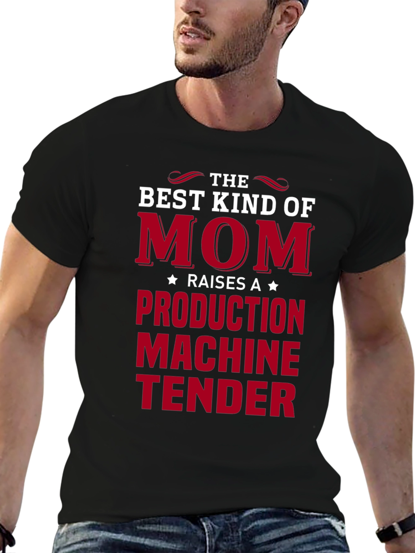 Mom Production Machine Tender T-Shirt