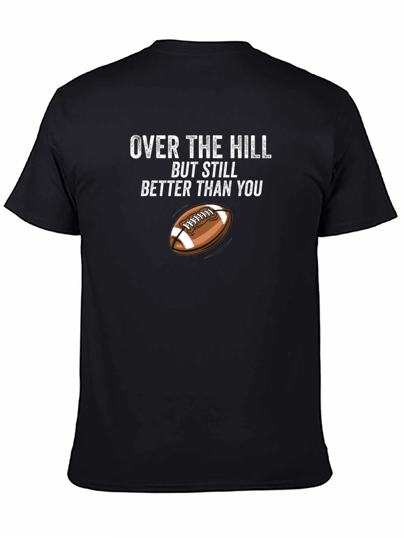 Over the Hill Football T-Shirt