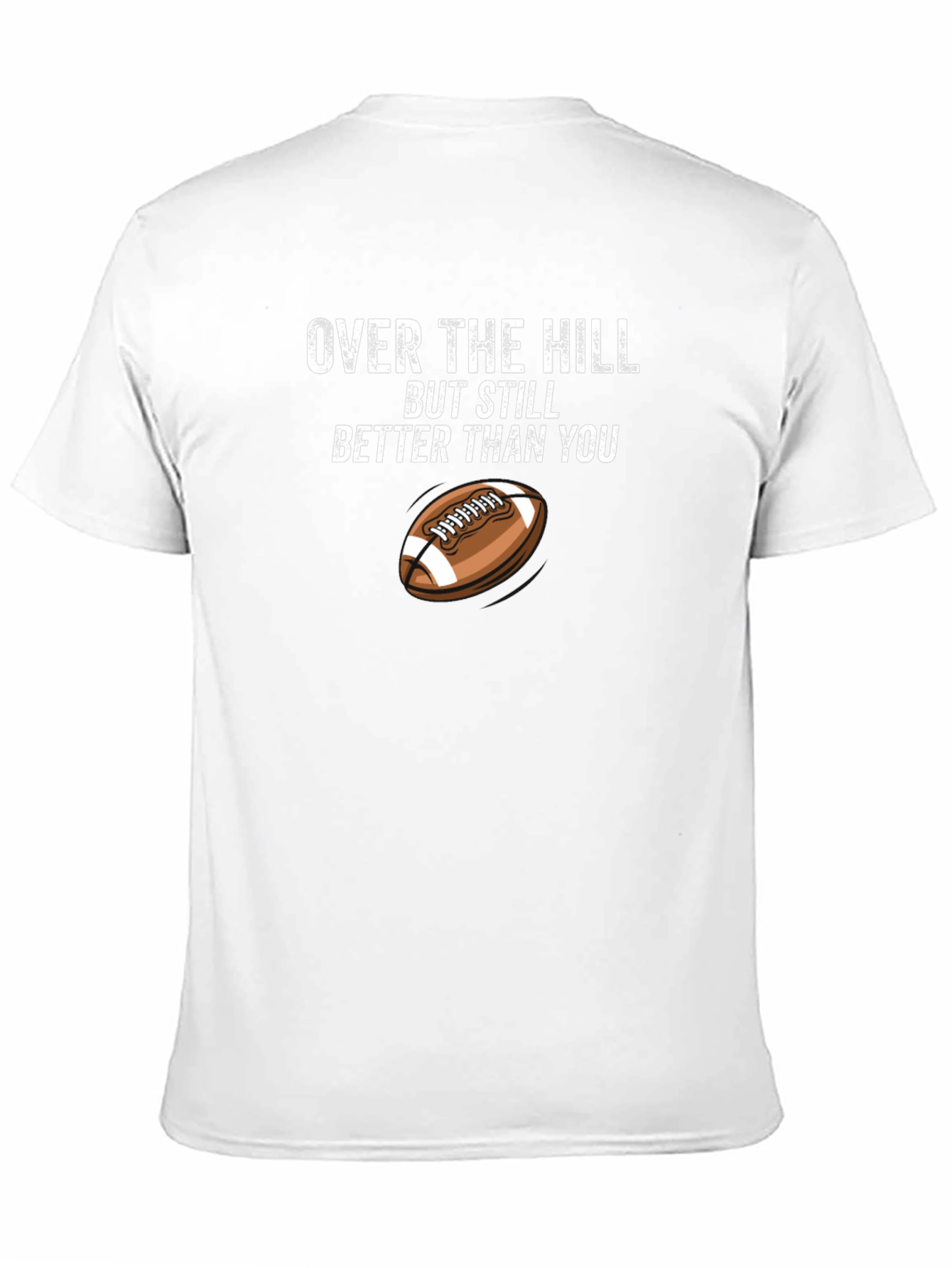 Over the Hill Football T-Shirt