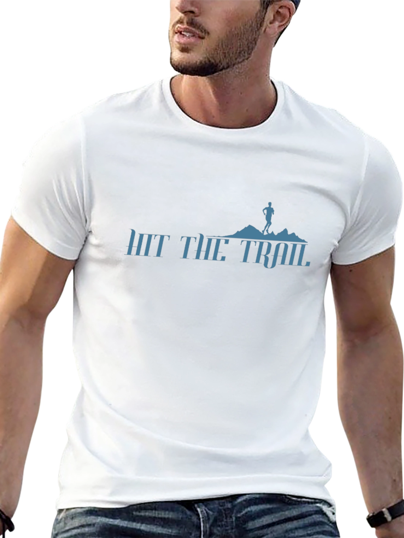 Hit the Trail Running Graphic T-Shirt
