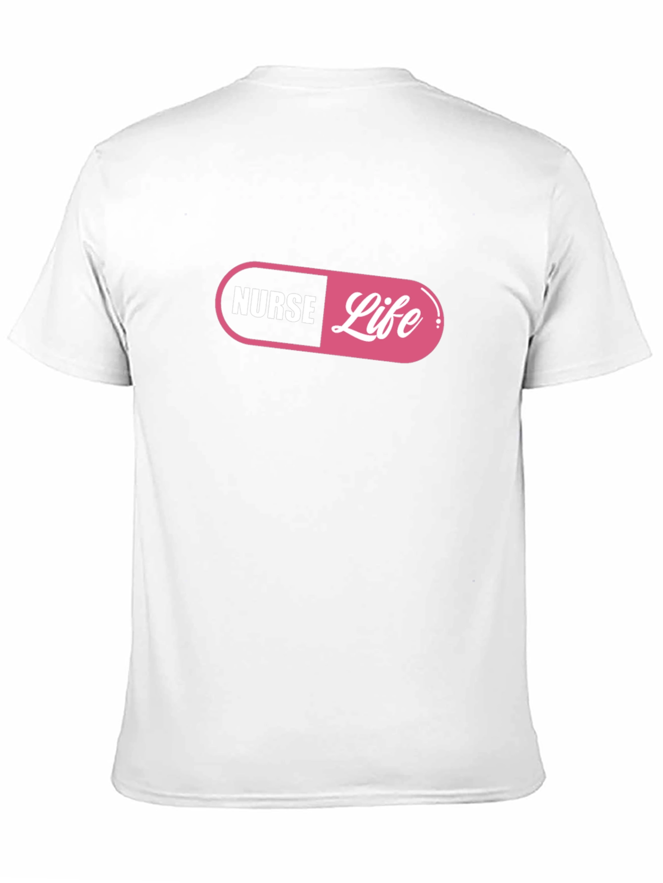 Nurse Life Graphic T-Shirt - Pill Design