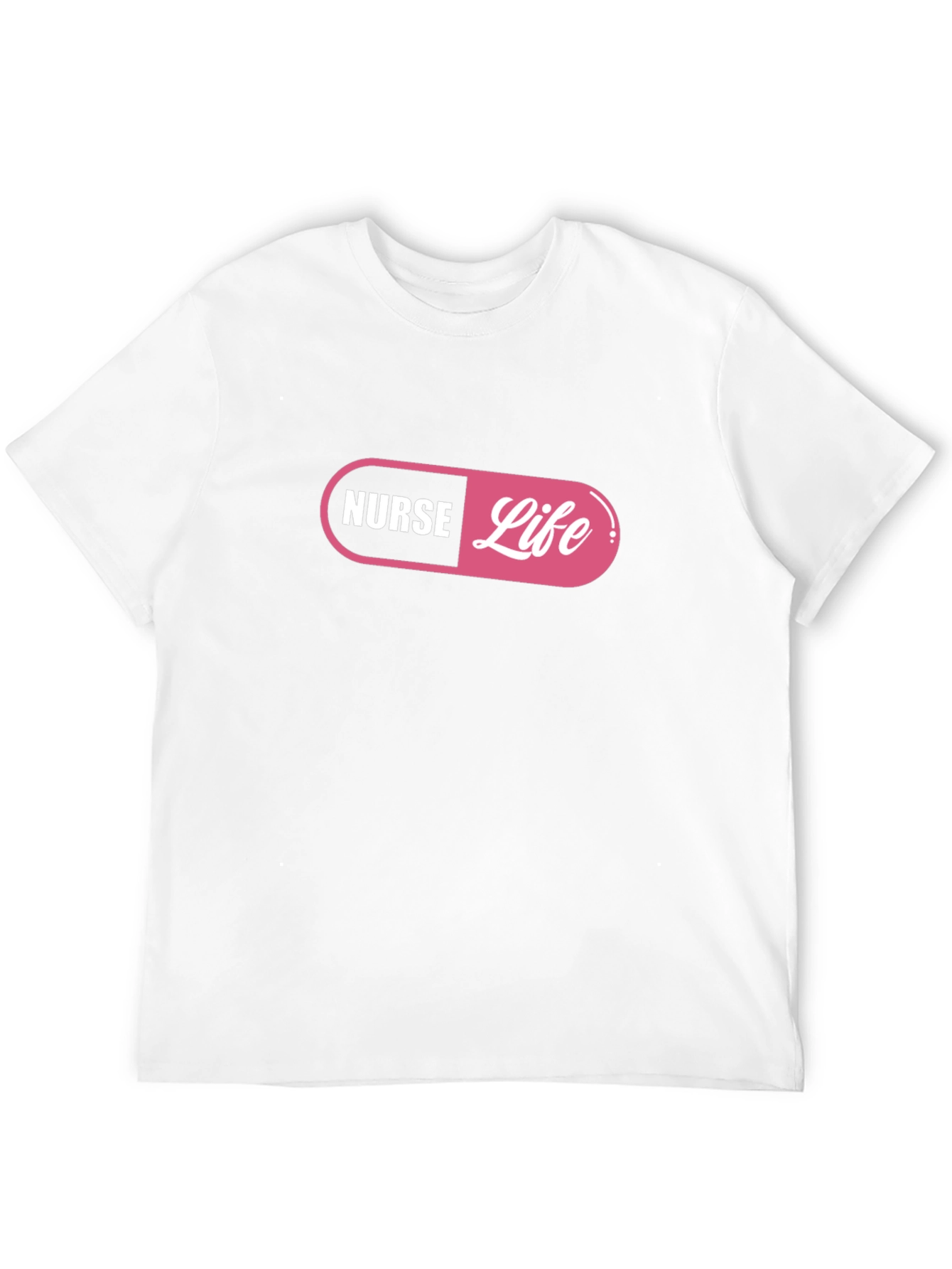 Nurse Life Graphic T-Shirt - Pill Design