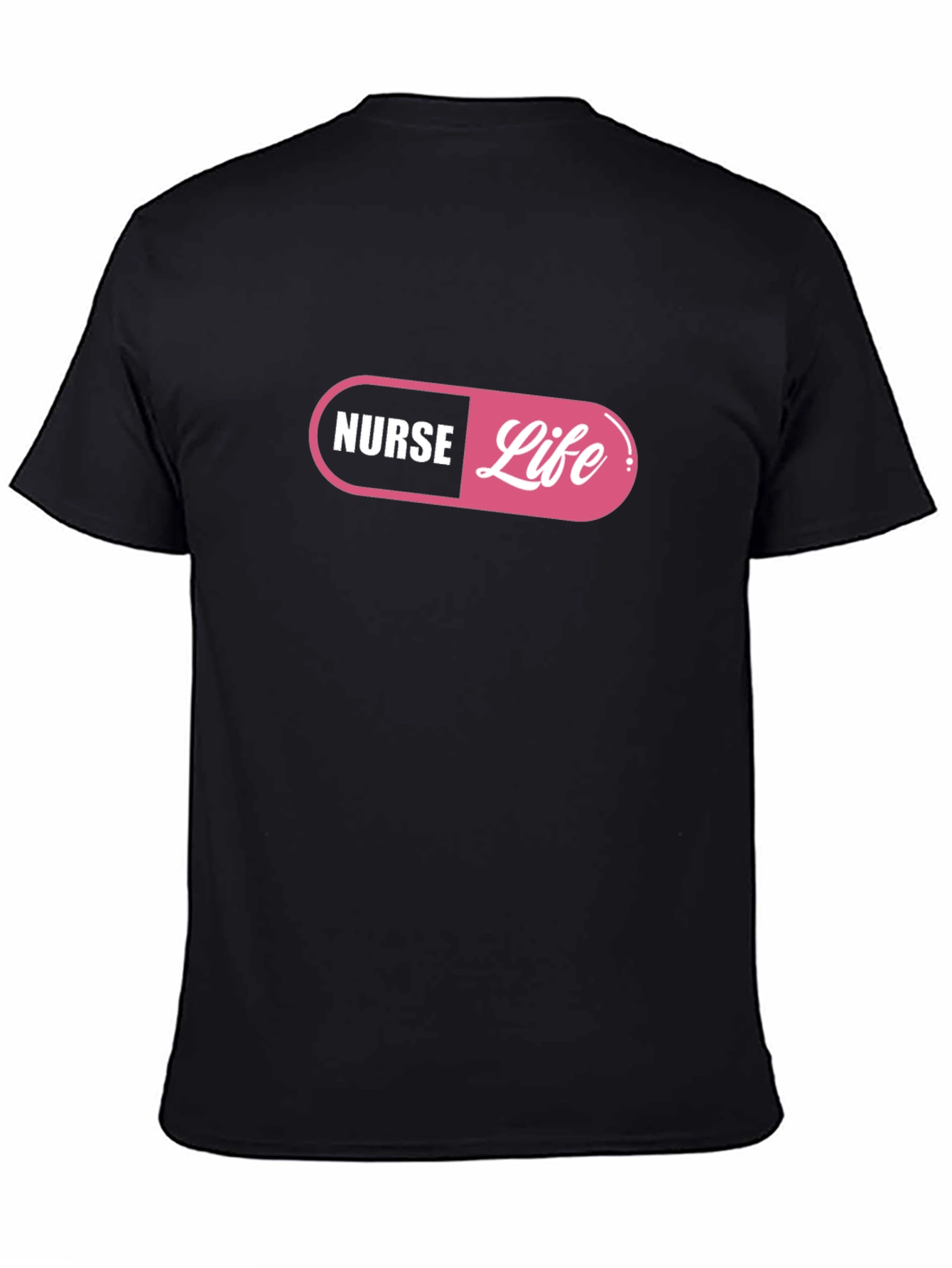 Nurse Life Graphic T-Shirt - Pill Design
