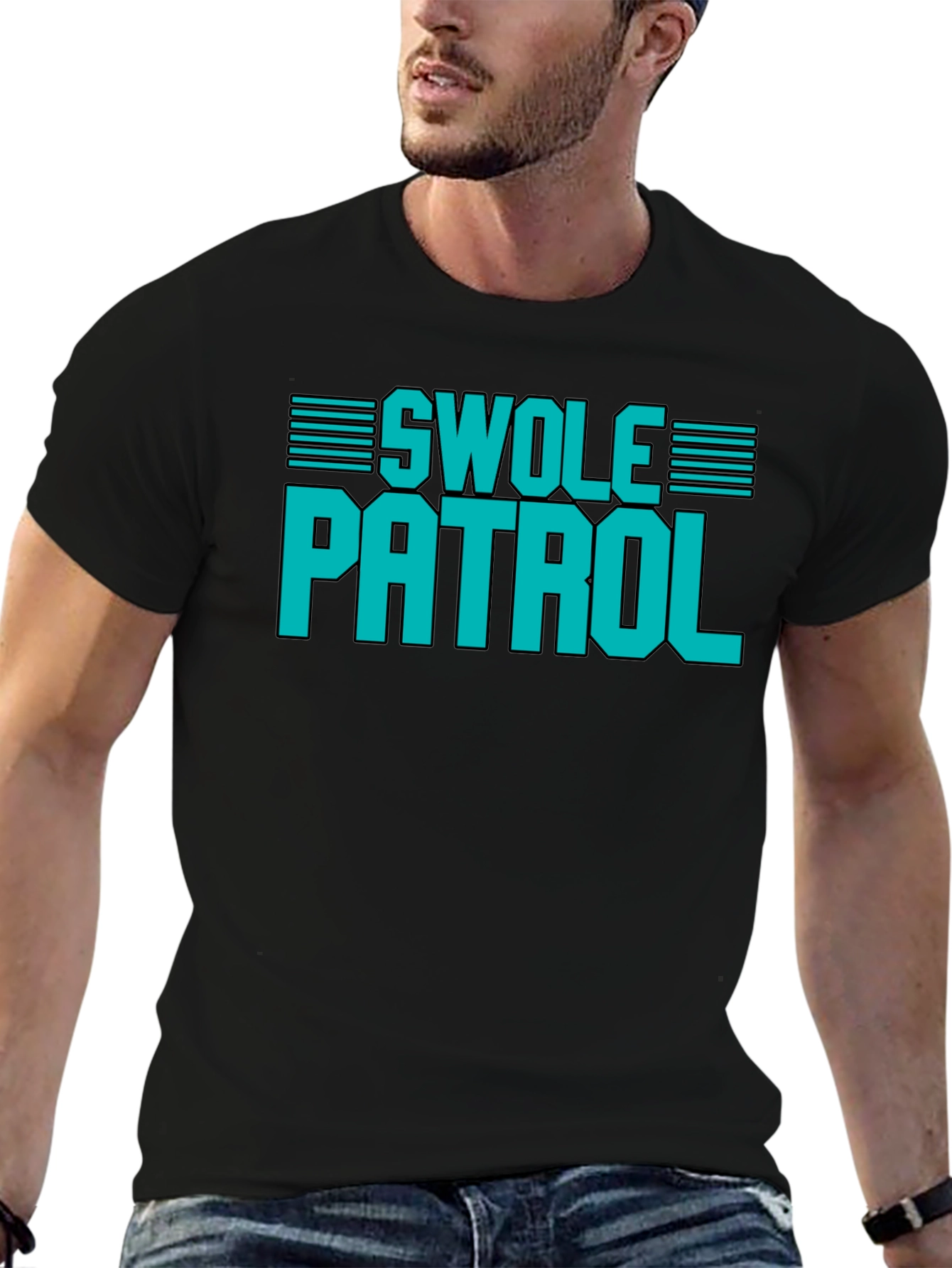 Swole Patrol Graphic T-Shirt - Gym & Fitness Apparel