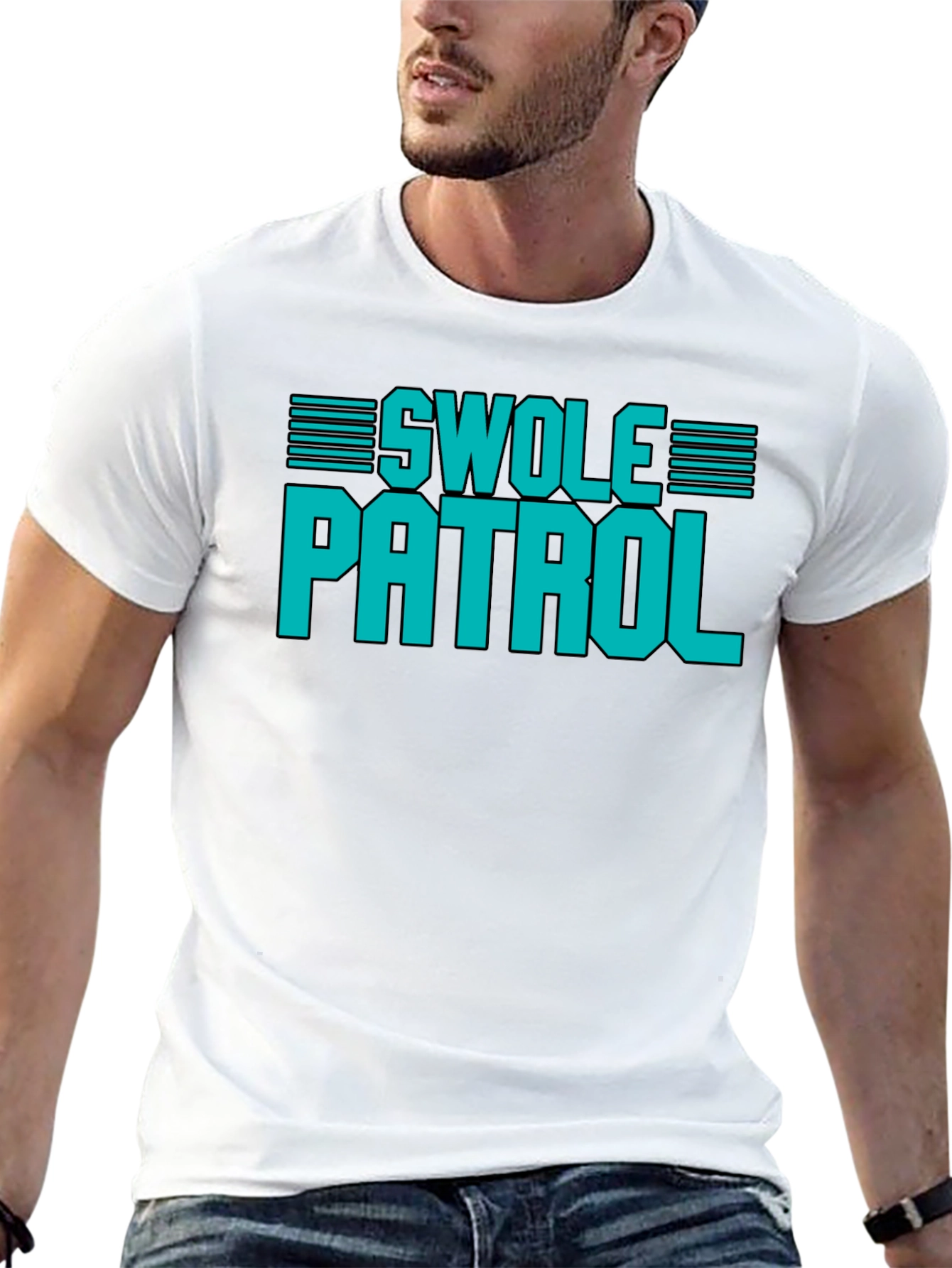 Swole Patrol Graphic T-Shirt - Gym & Fitness Apparel