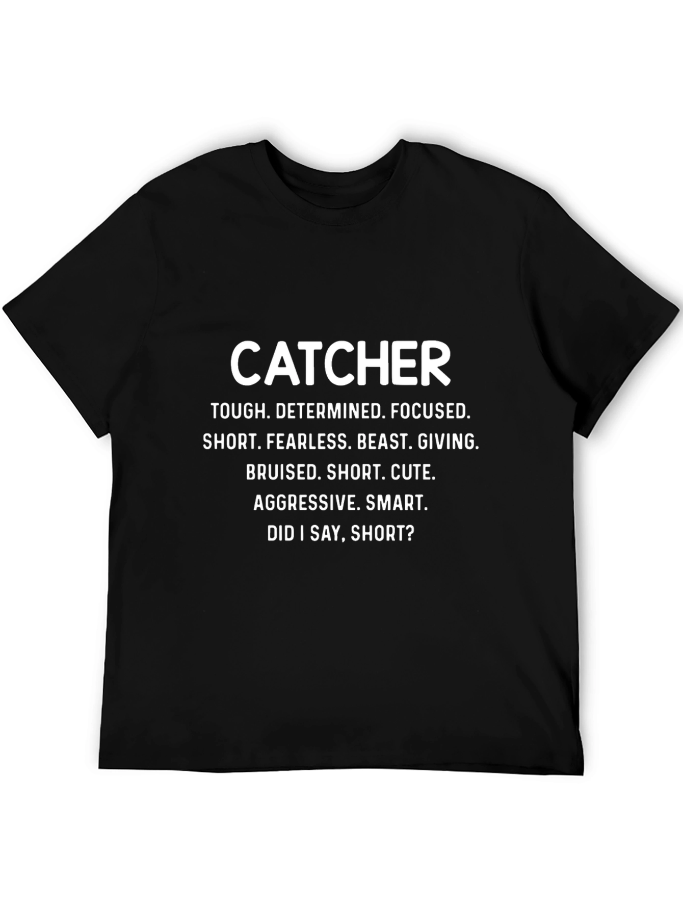 Catcher Definition T-Shirt - Baseball Player Tee