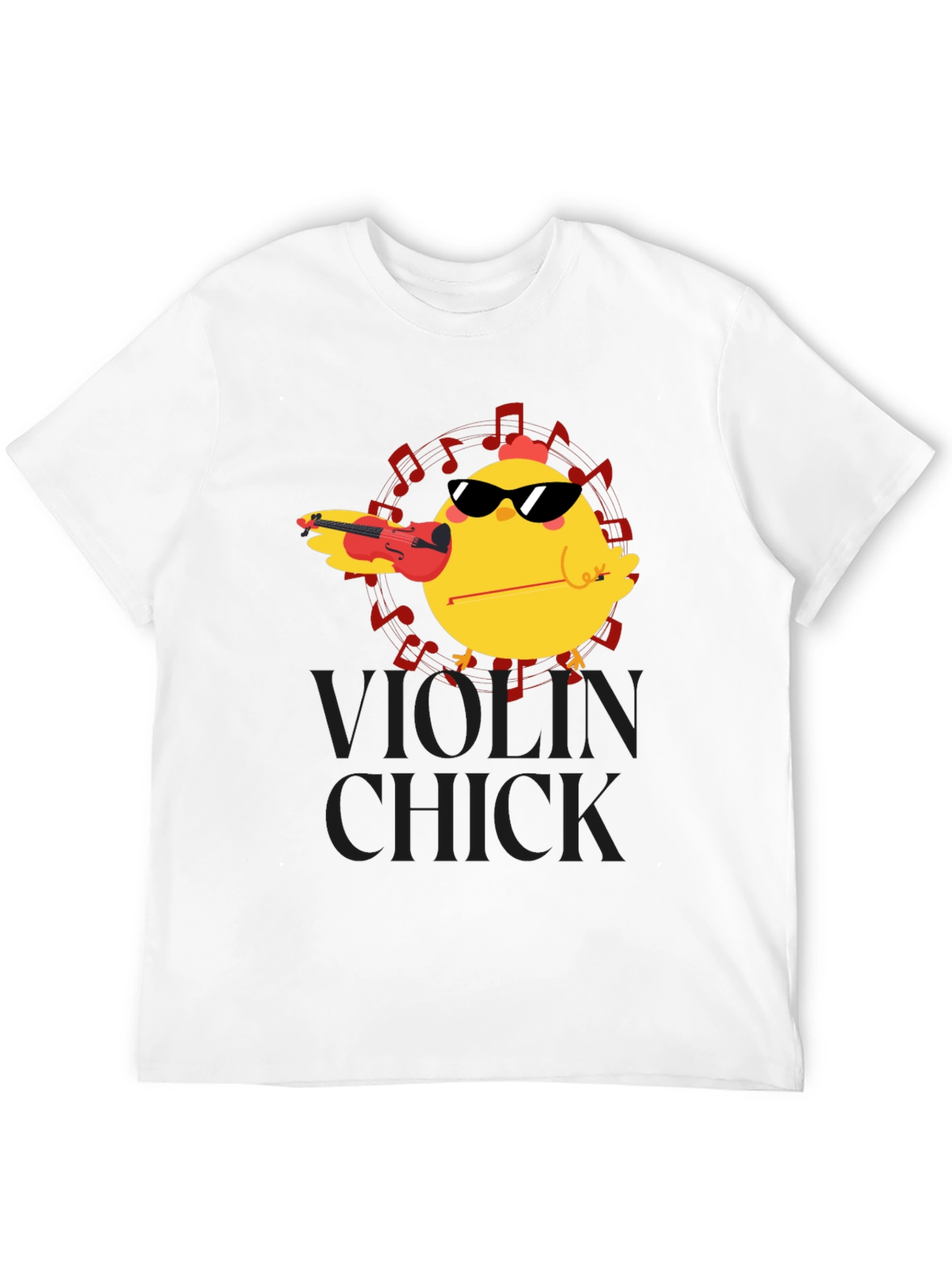 Violin Chick T-Shirt - Music Lover Tee