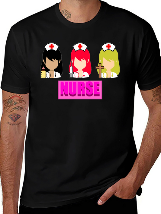 Nurse Trio Graphic T-Shirt