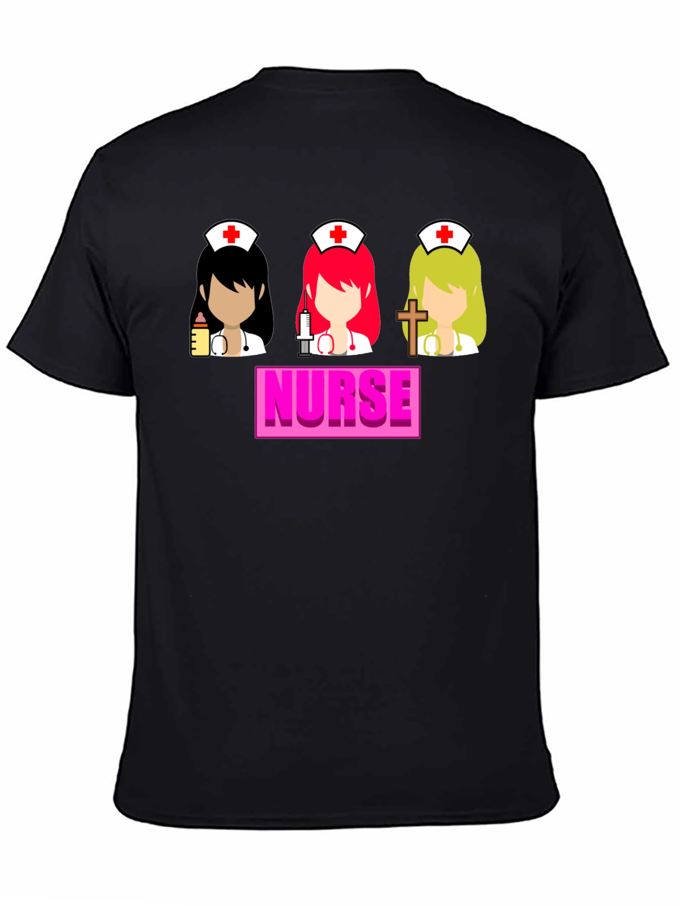Nurse Trio Graphic T-Shirt