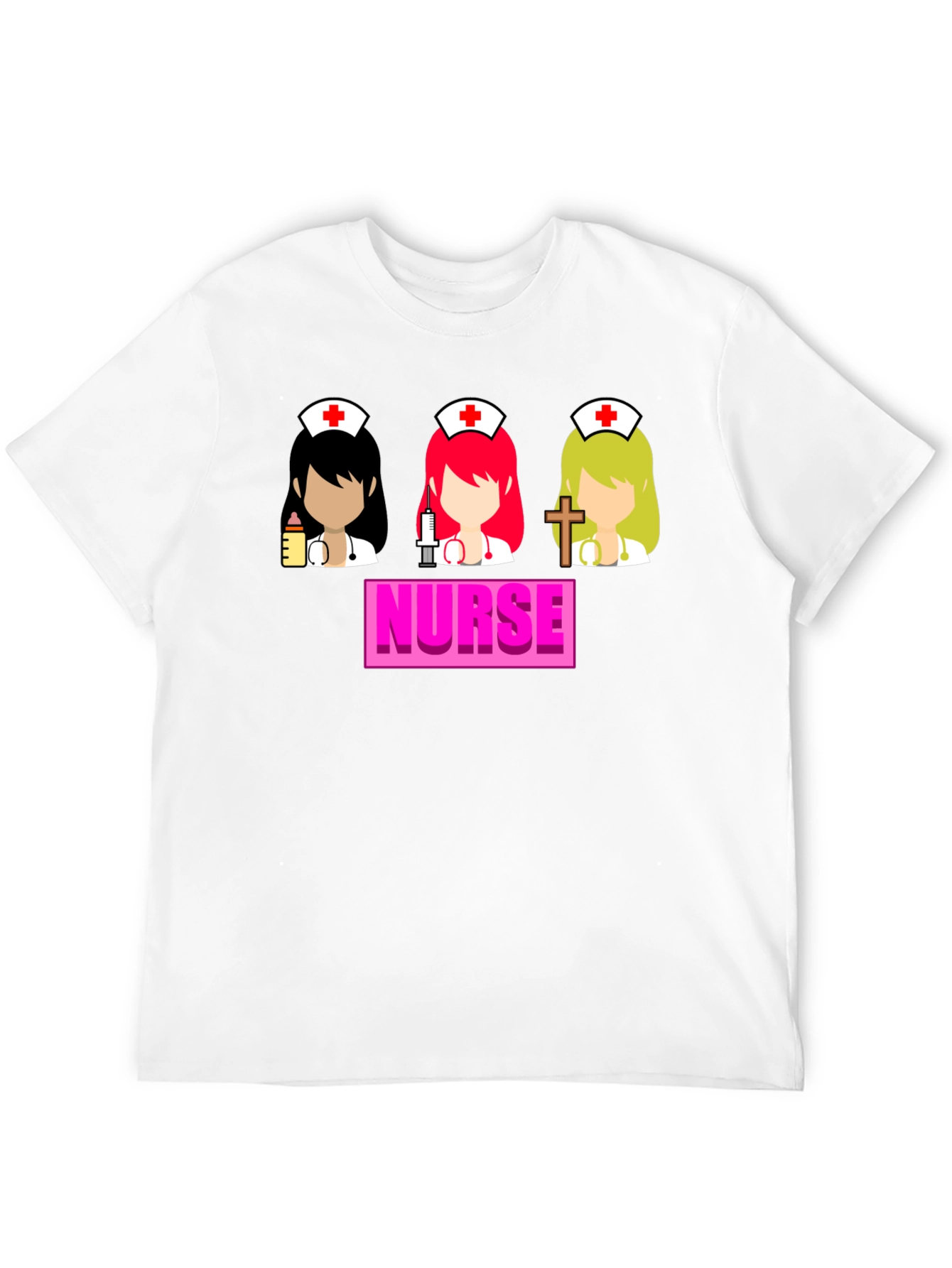 Nurse Trio Graphic T-Shirt