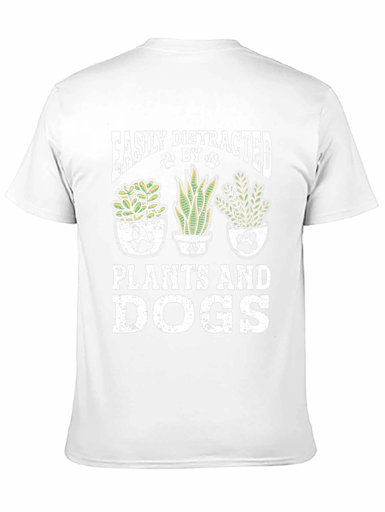 Easily Distracted by Plants and Dogs T-Shirt