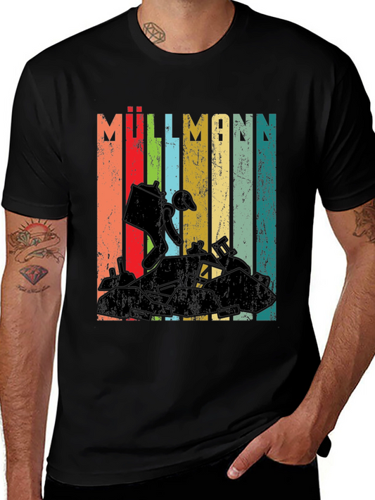 Müllmann Vintage Style Graphic Tee