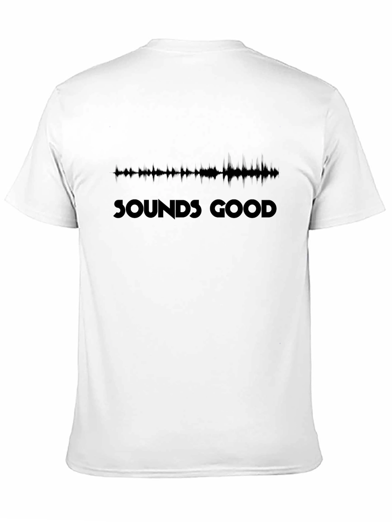 Sounds Good Graphic Tee - Mens Black T-Shirt