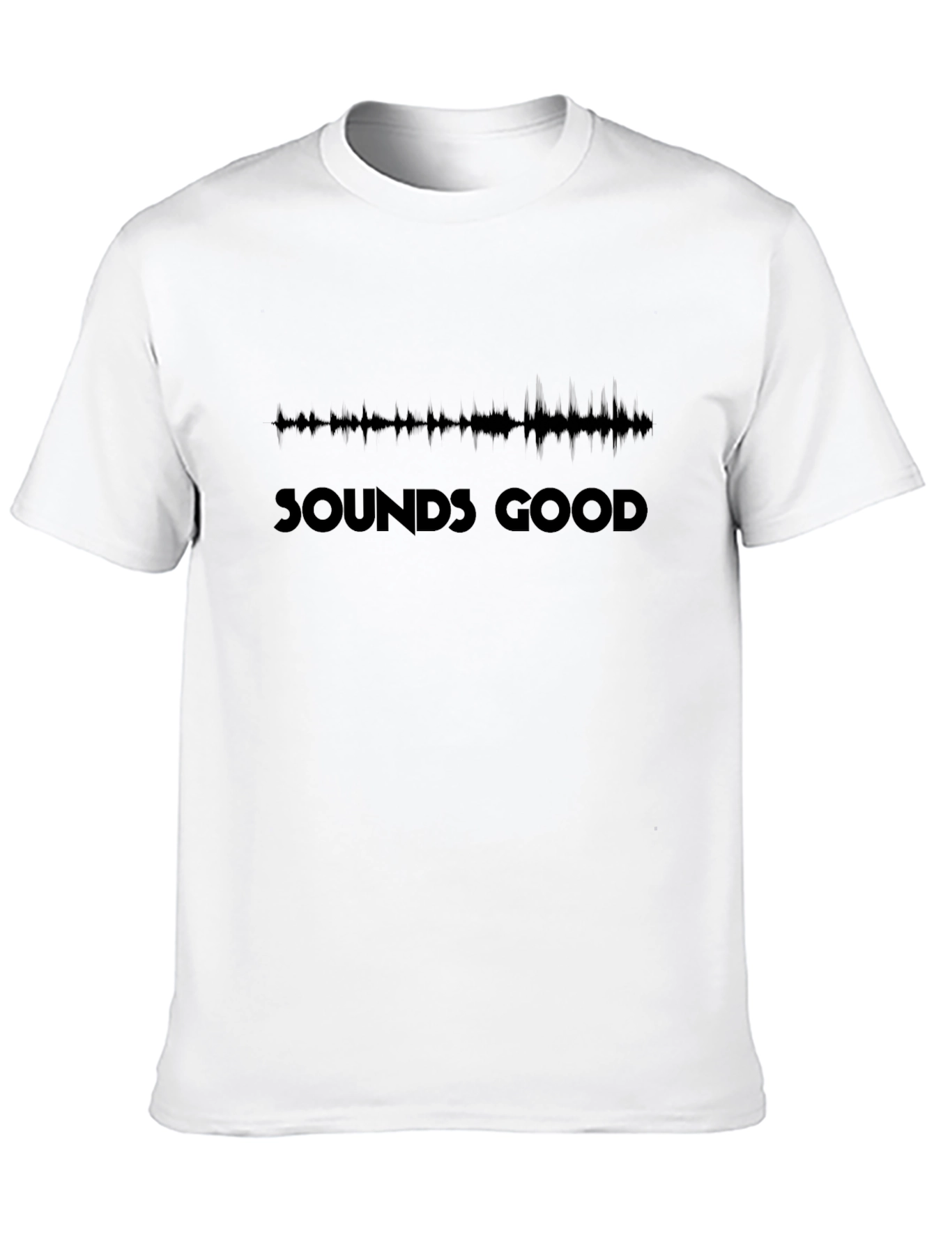 Sounds Good Graphic Tee - Mens Black T-Shirt