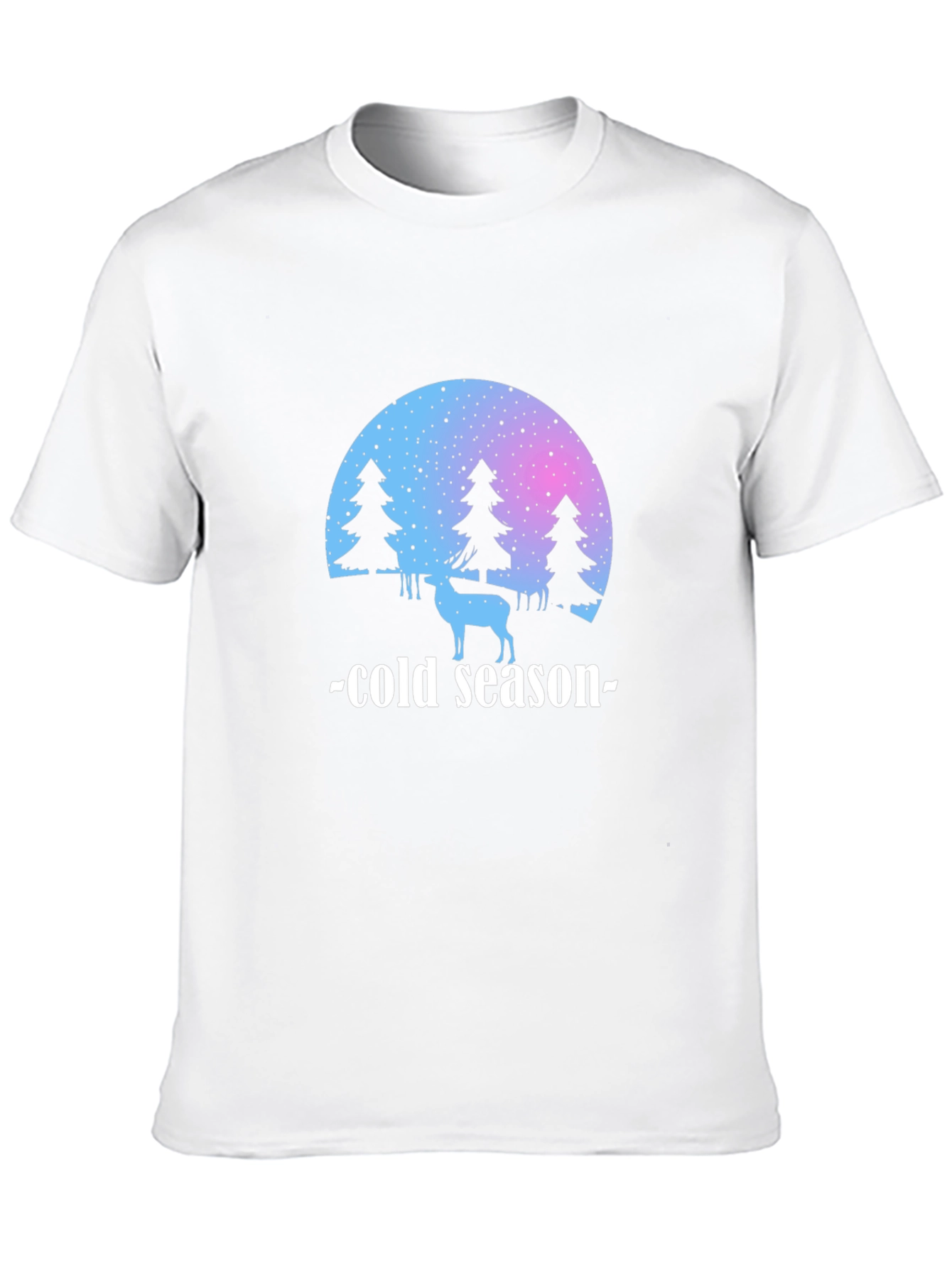 Cold Season Graphic Tee - Stylish Winter Shirt