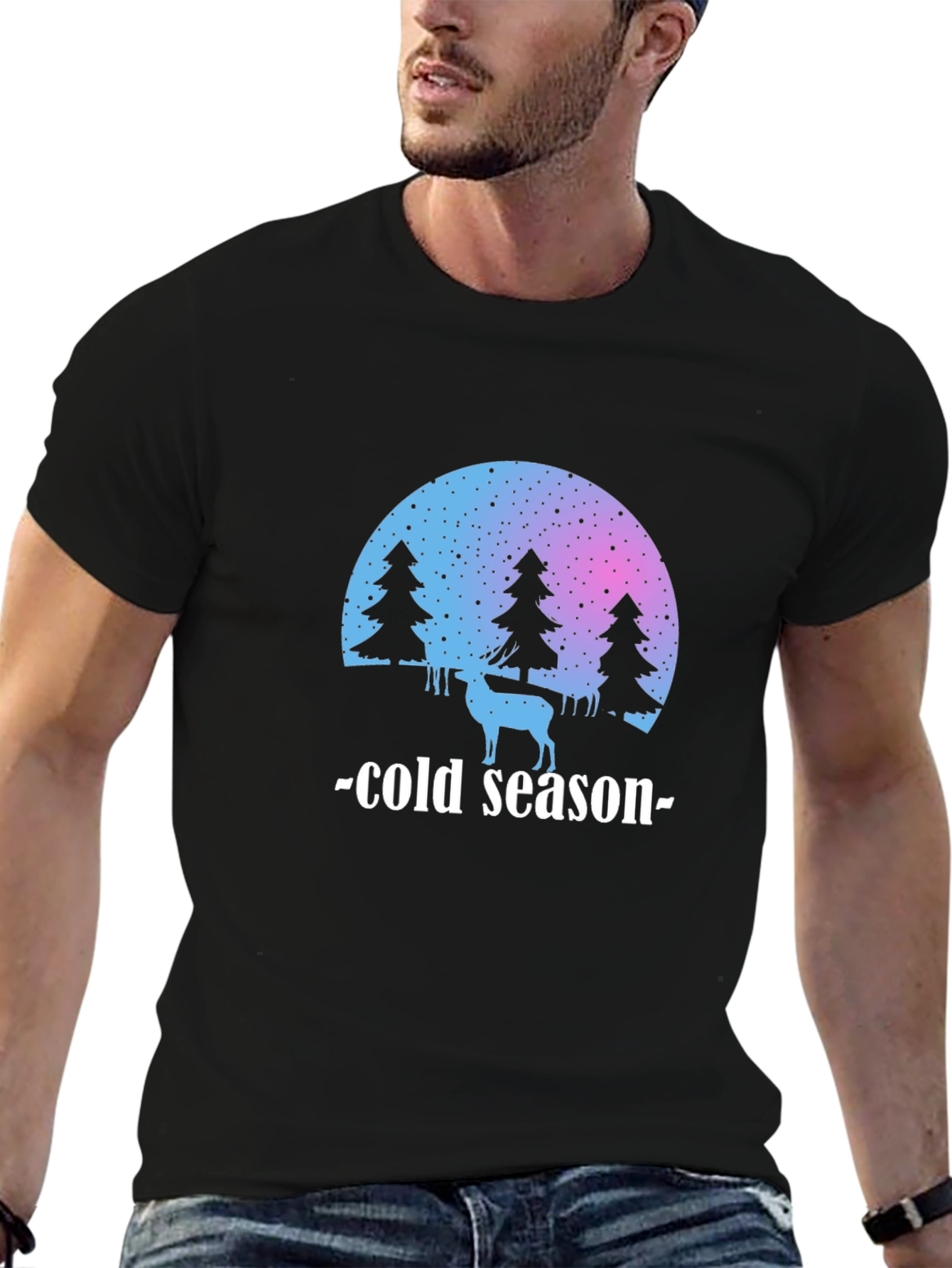 Cold Season Graphic Tee - Stylish Winter Shirt