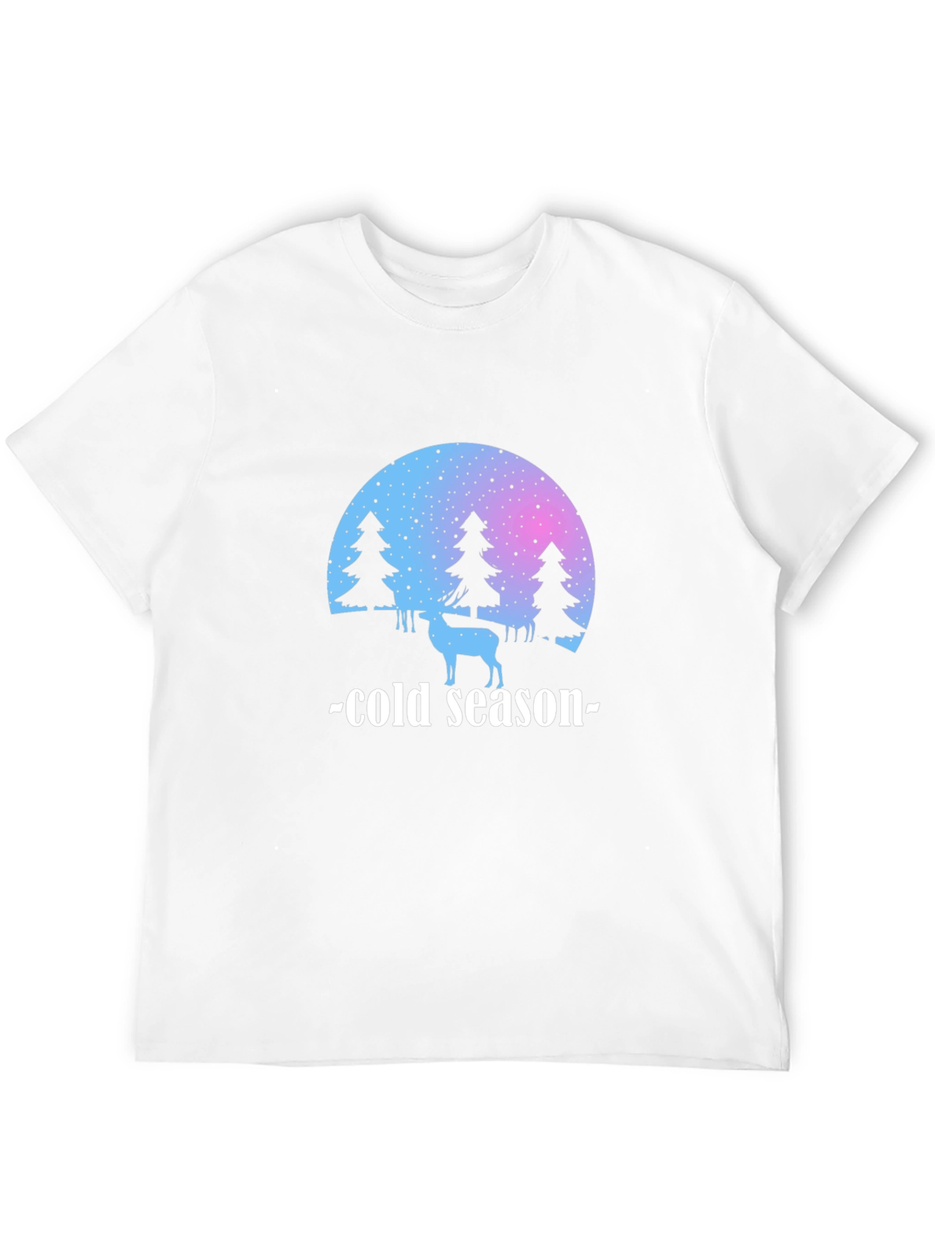 Cold Season Graphic Tee - Stylish Winter Shirt
