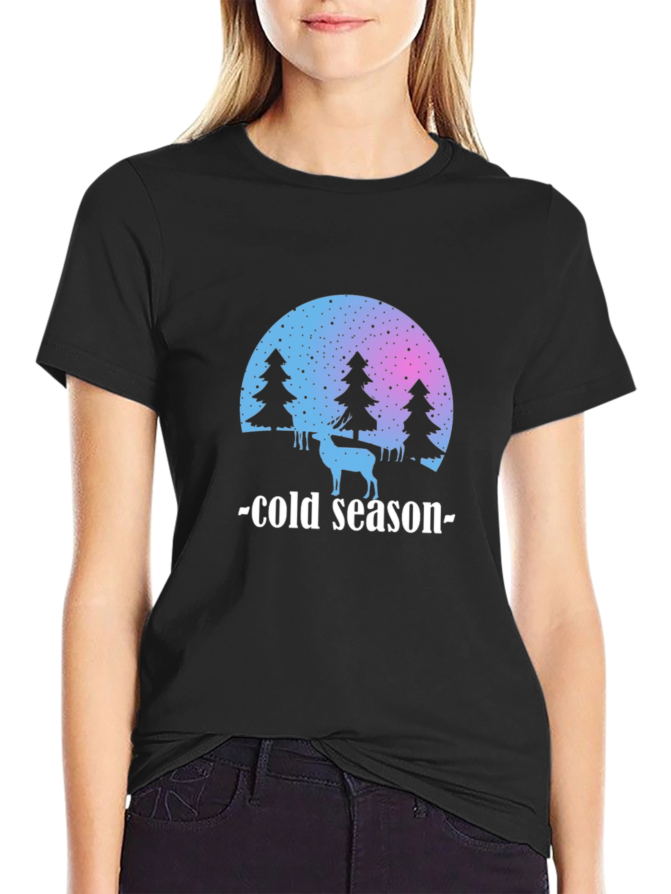 Cold Season Graphic Tee - Stylish Winter Shirt
