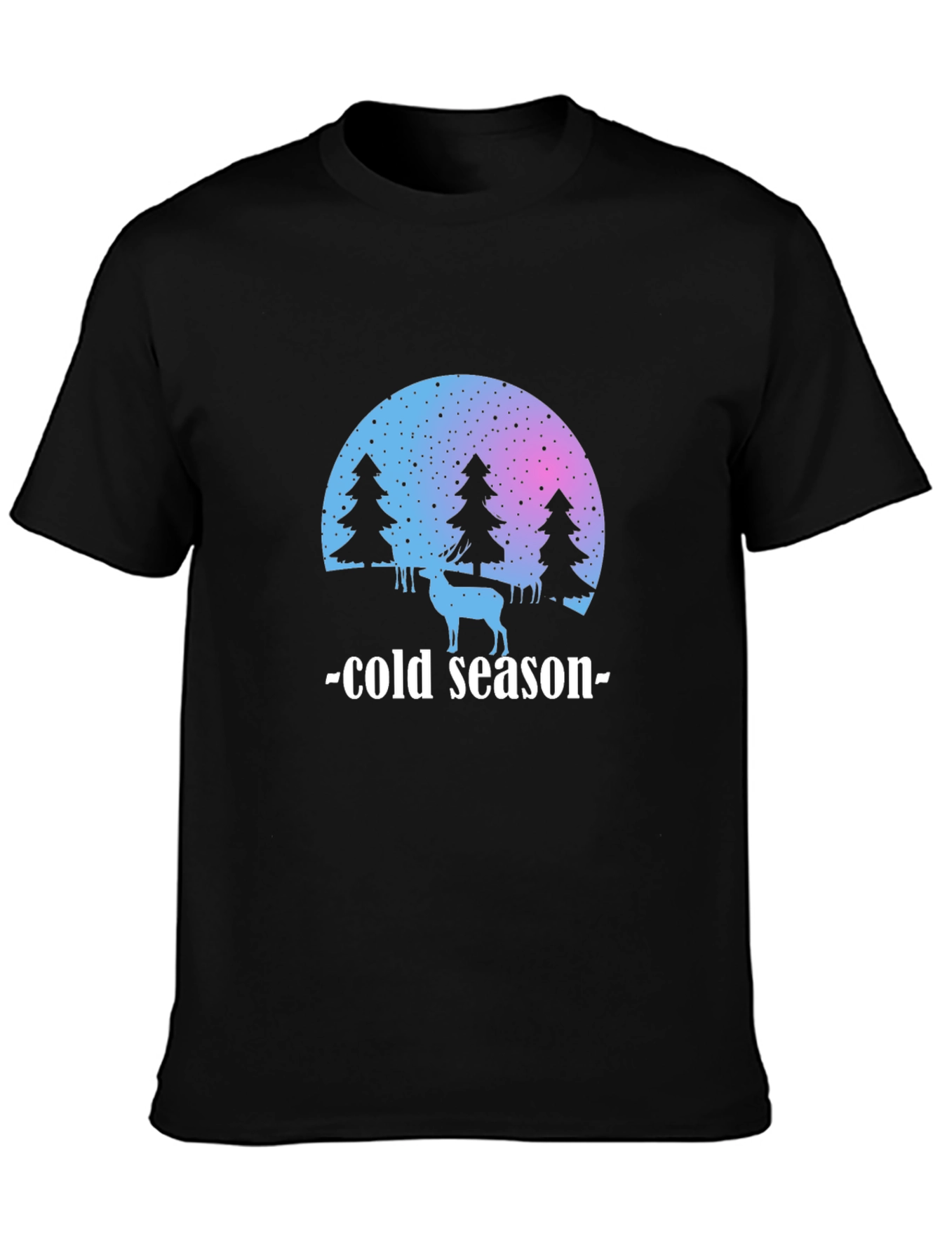 Cold Season Graphic Tee - Stylish Winter Shirt