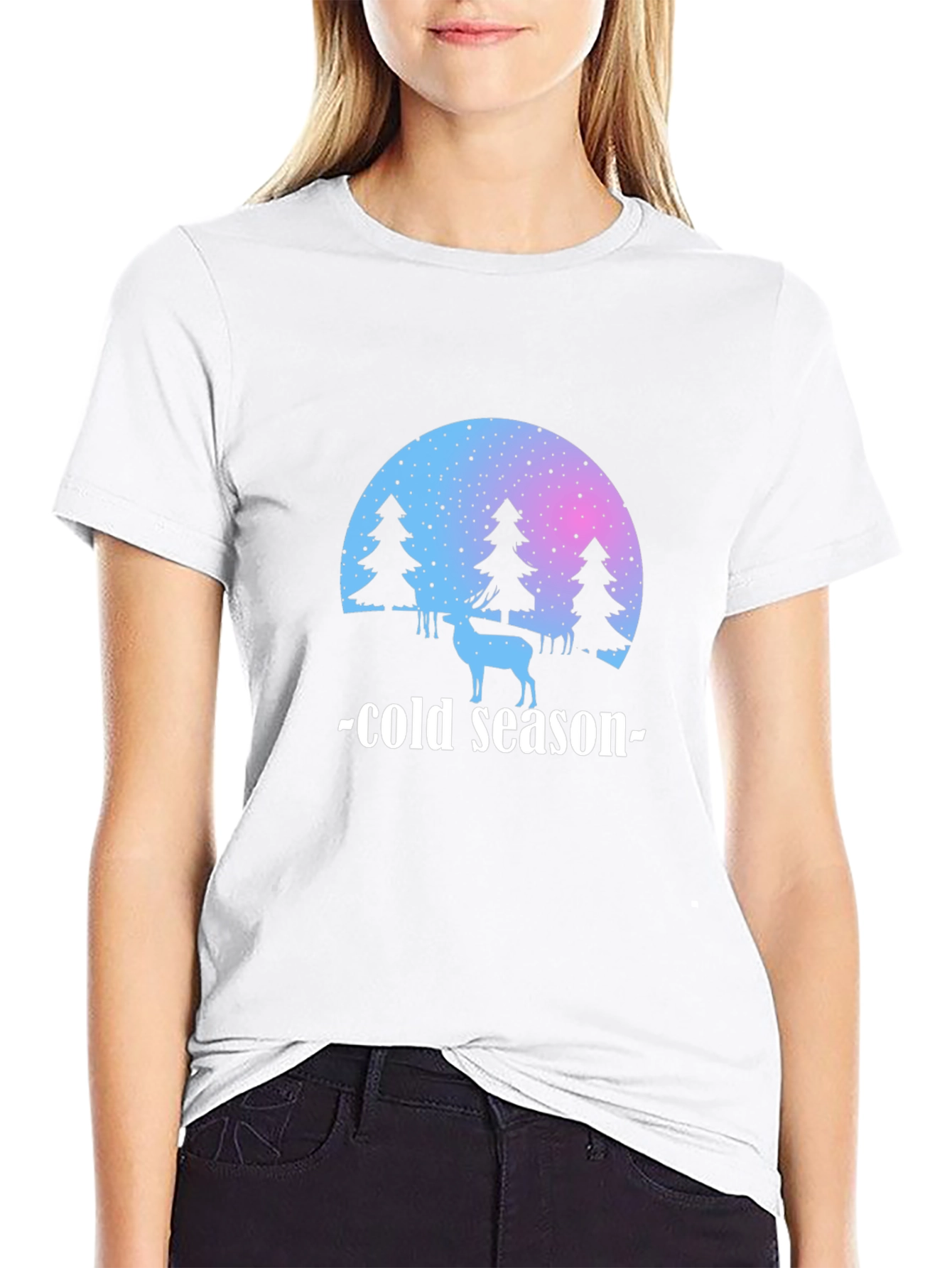 Cold Season Graphic Tee - Stylish Winter Shirt