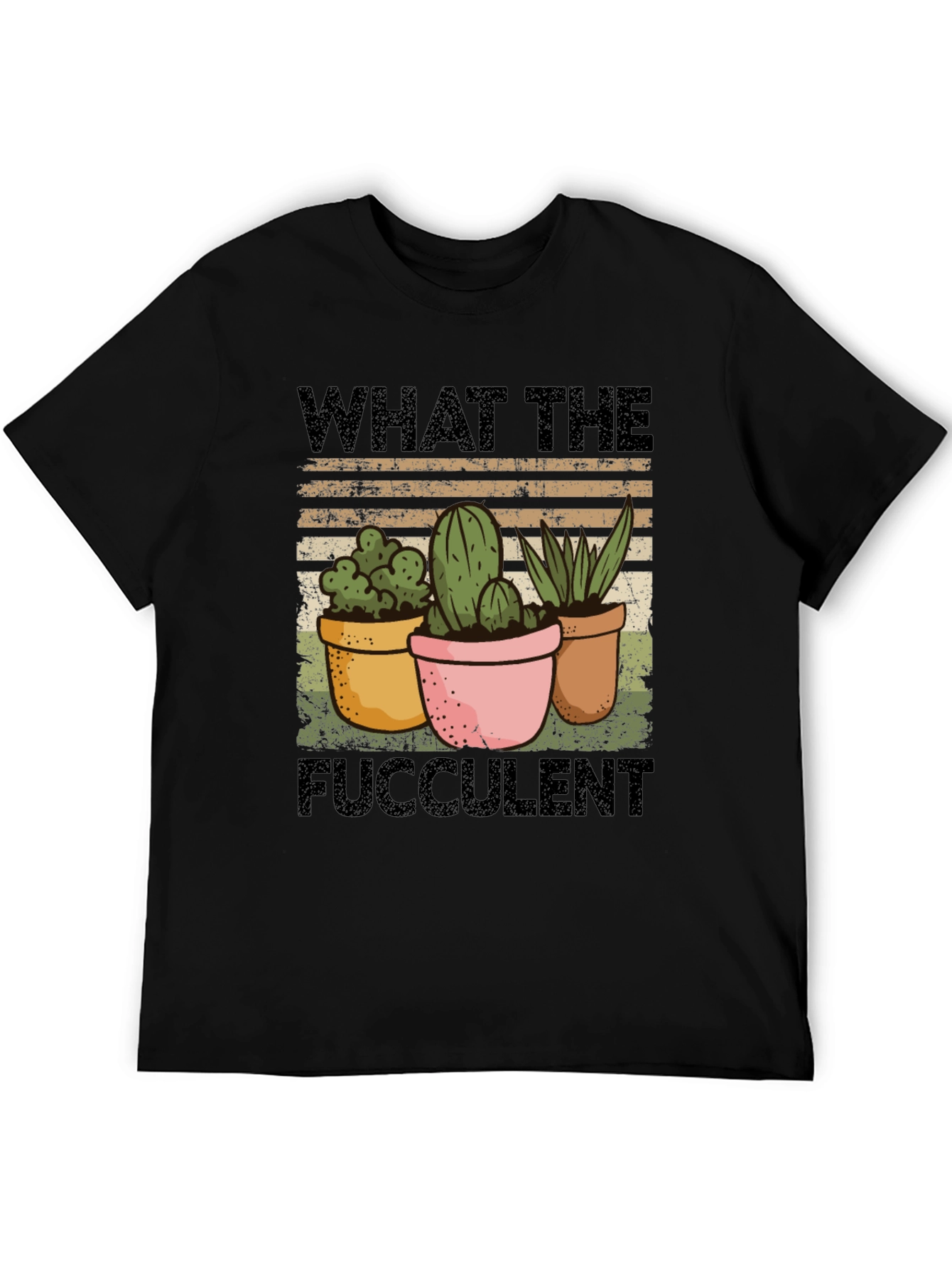 What the Fucculent T-Shirt - Funny Plant Lover Tee