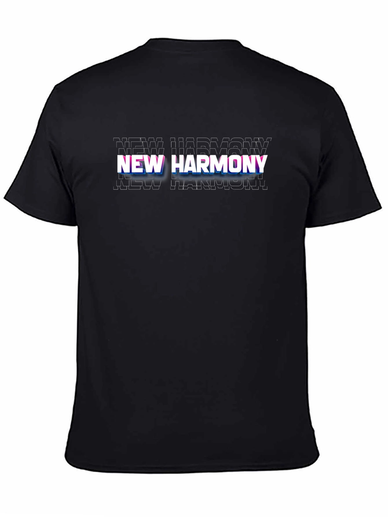 New Harmony Graphic Black Tee