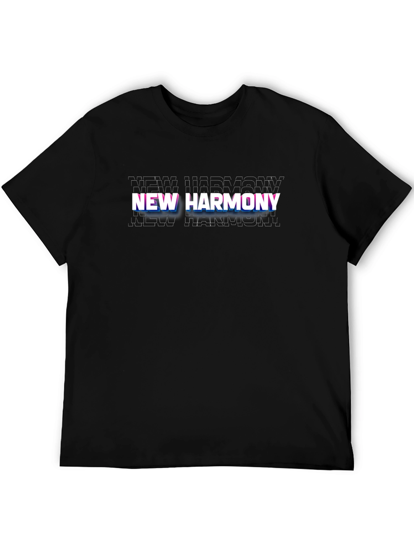 New Harmony Graphic Black Tee