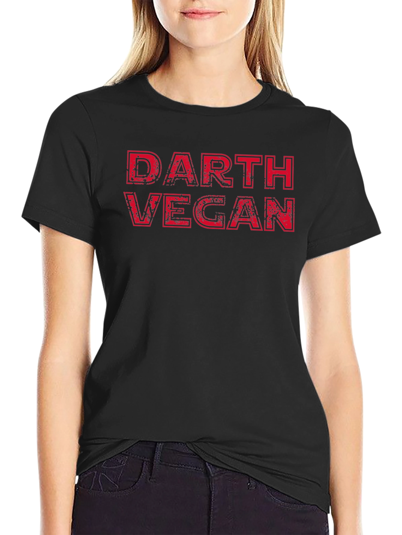 Darth Vegan T-Shirt - Funny Star Wars Parody Tee
