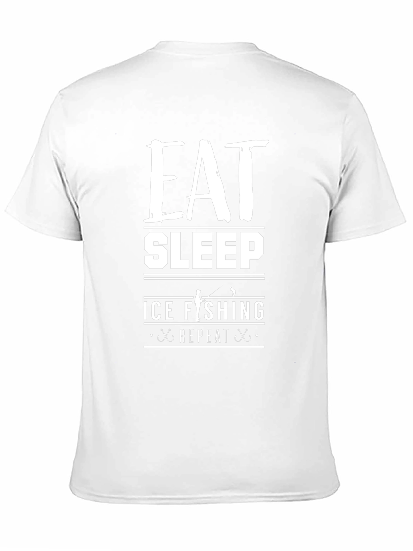 Eat Sleep Ice Fishing Repeat T-Shirt