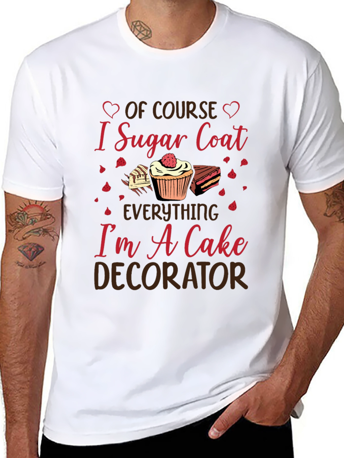 Cake Decorator Graphic T-Shirt