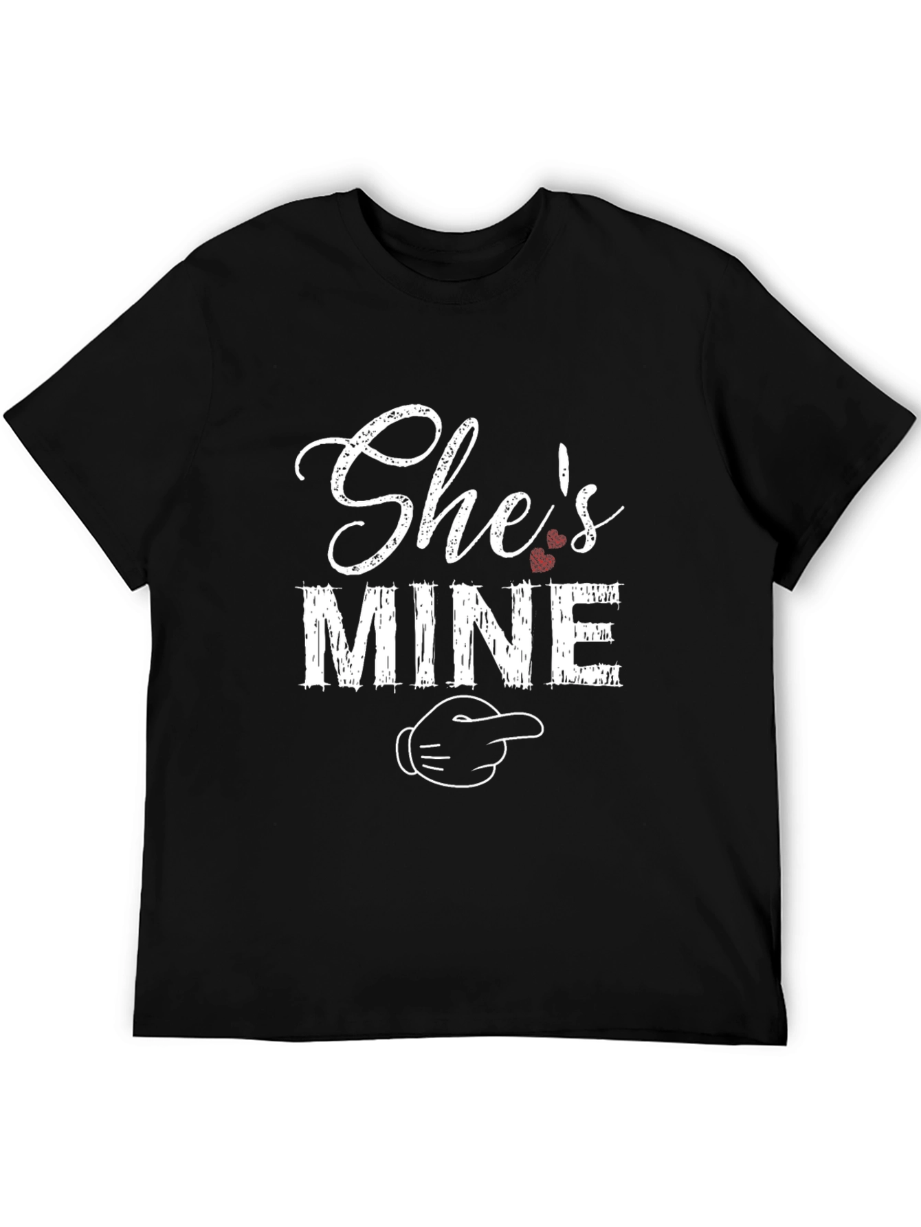 Shes Mine T-Shirt - Couples Matching Tee
