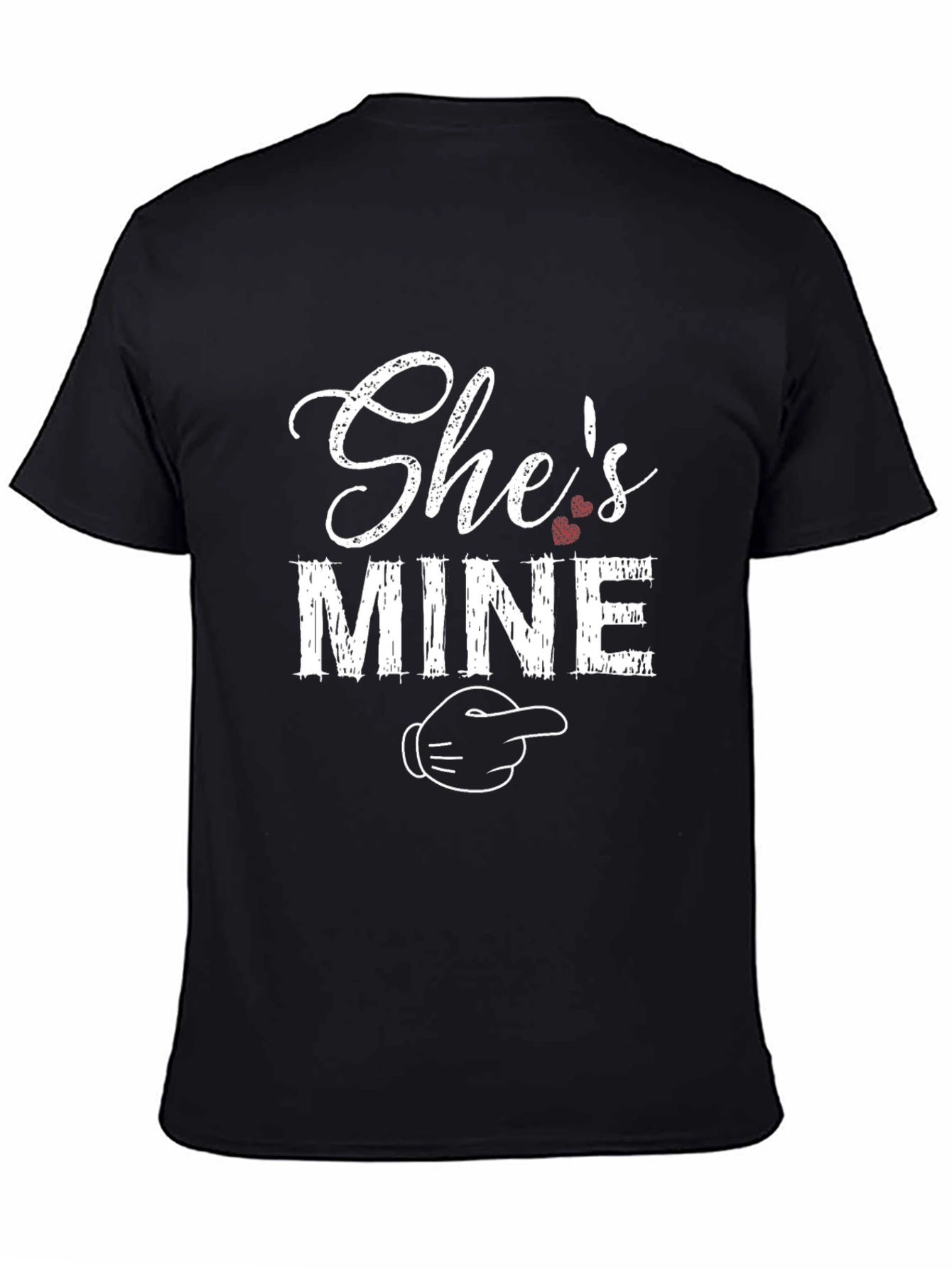 Shes Mine T-Shirt - Couples Matching Tee