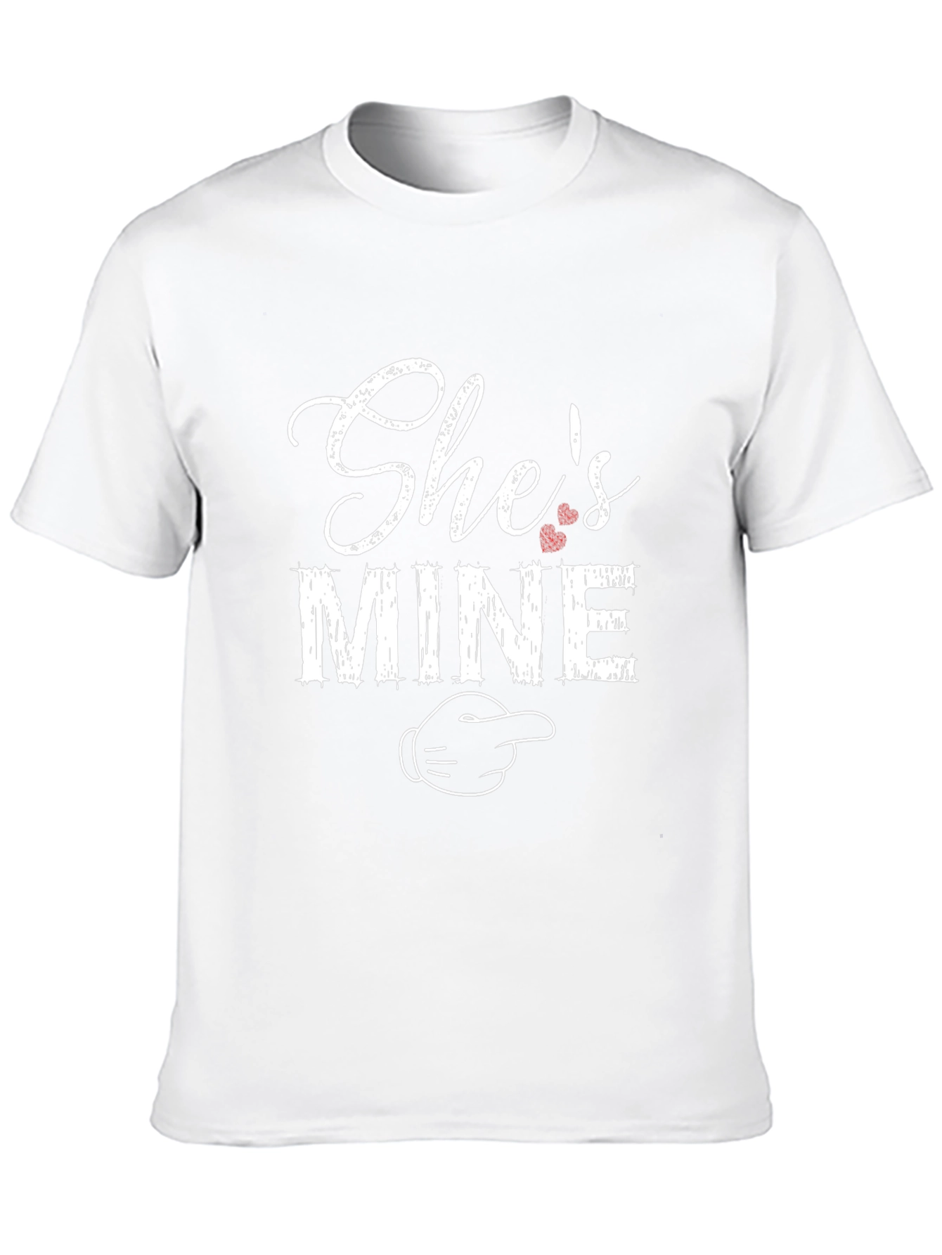 Shes Mine T-Shirt - Couples Matching Tee