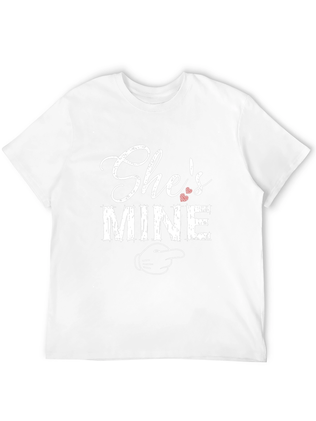 Shes Mine T-Shirt - Couples Matching Tee
