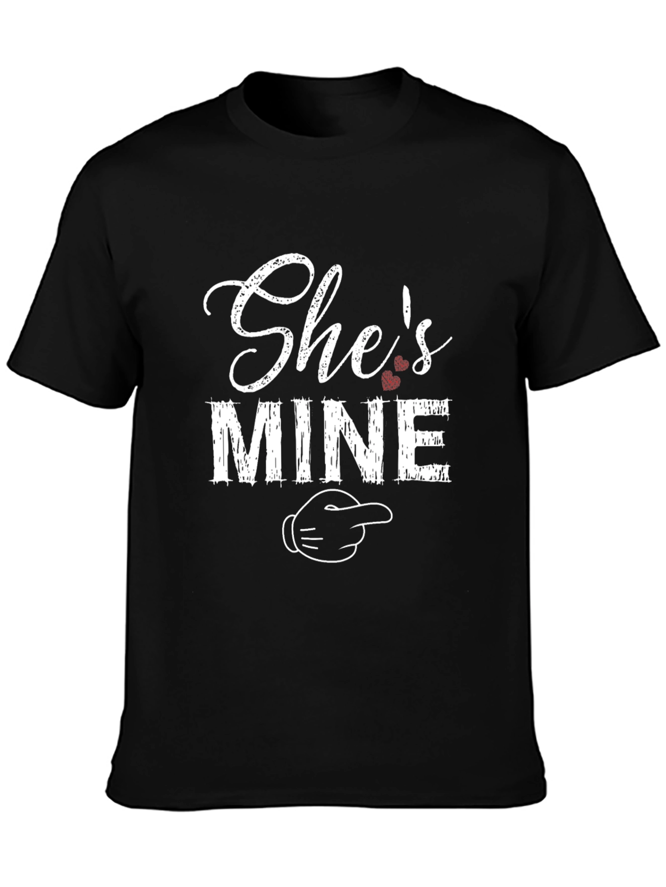 Shes Mine T-Shirt - Couples Matching Tee