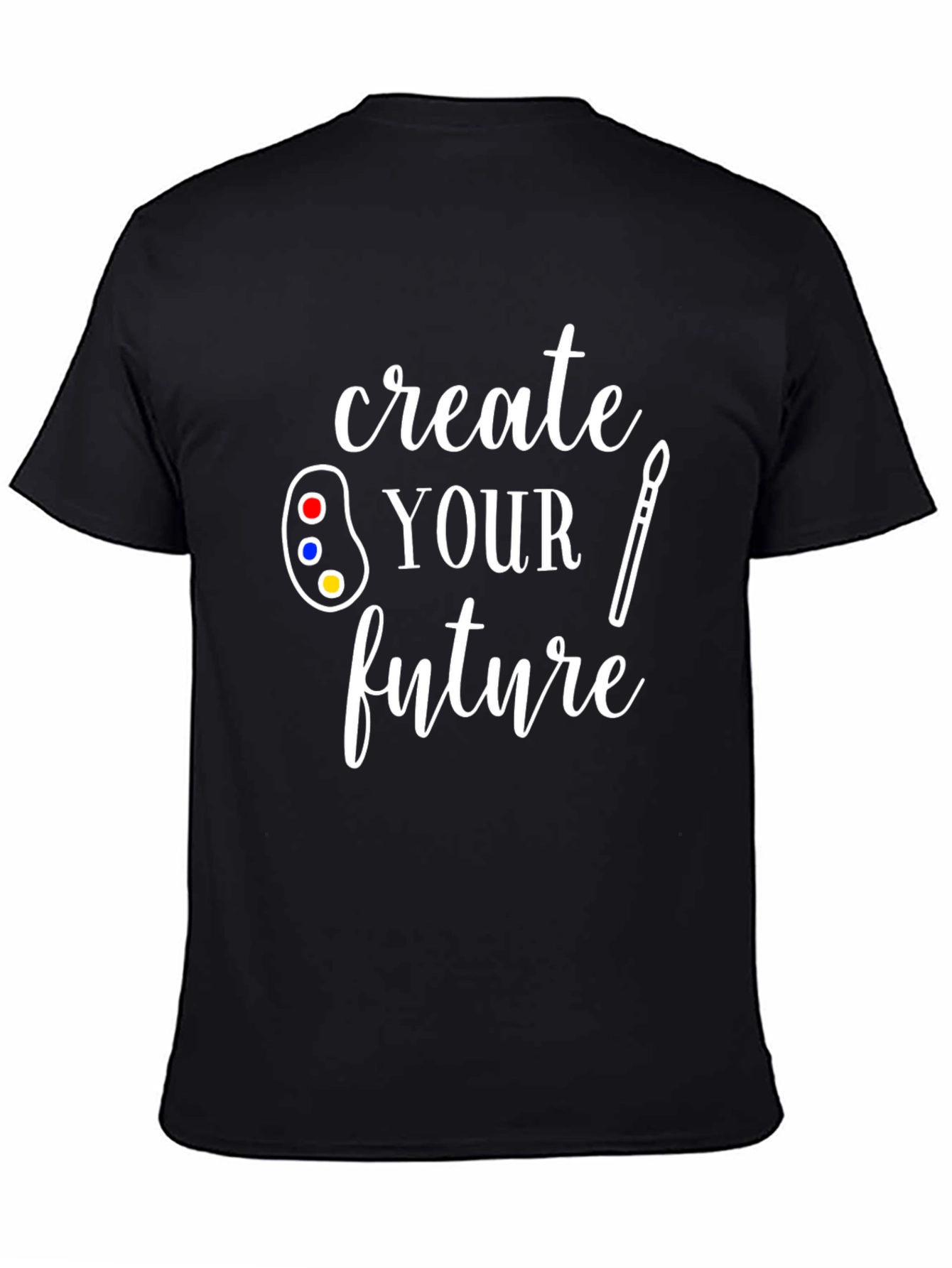 Create Your Future Artist T-Shirt - Black