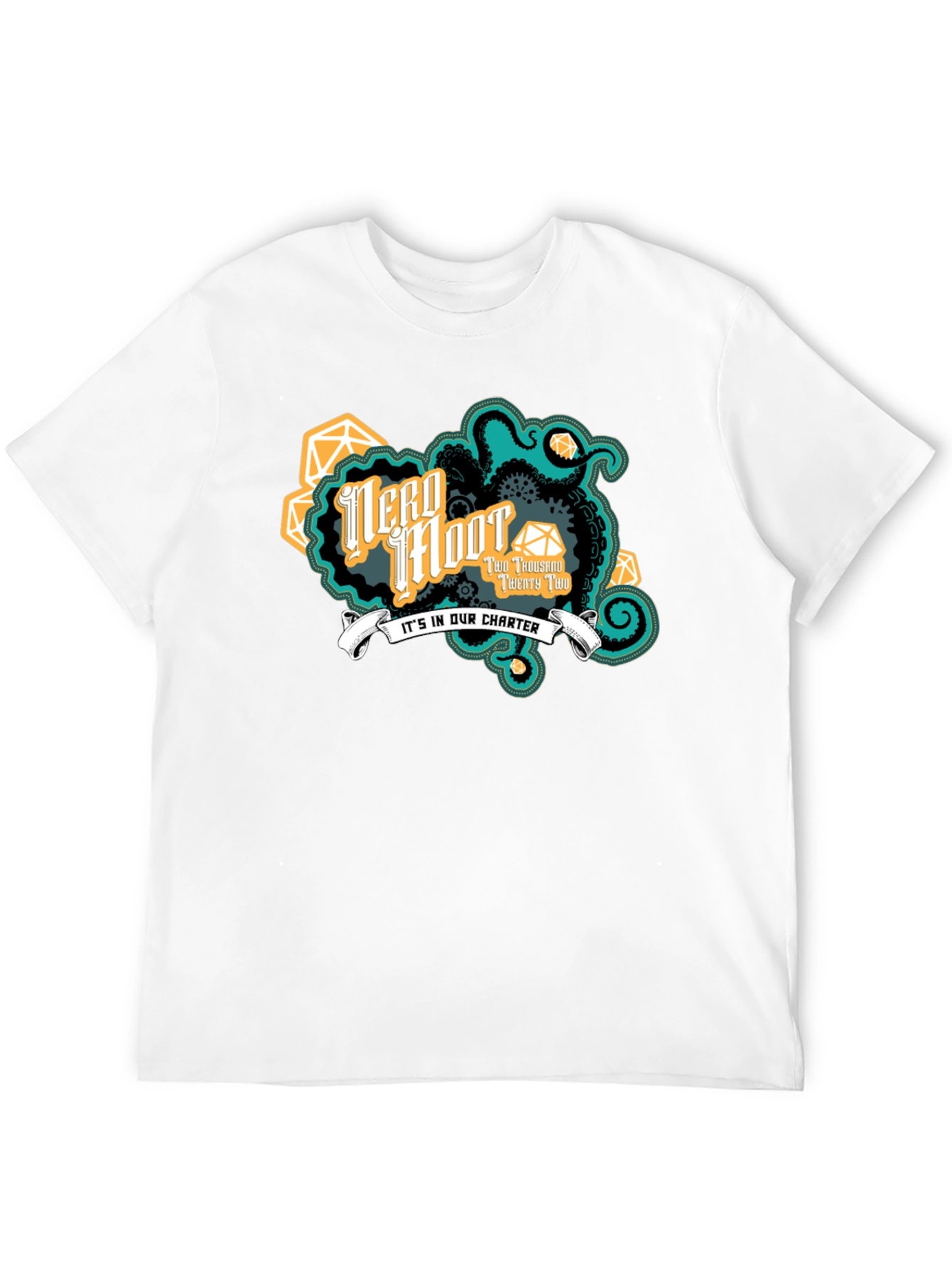 Nerd Iffoot Black T-Shirt
